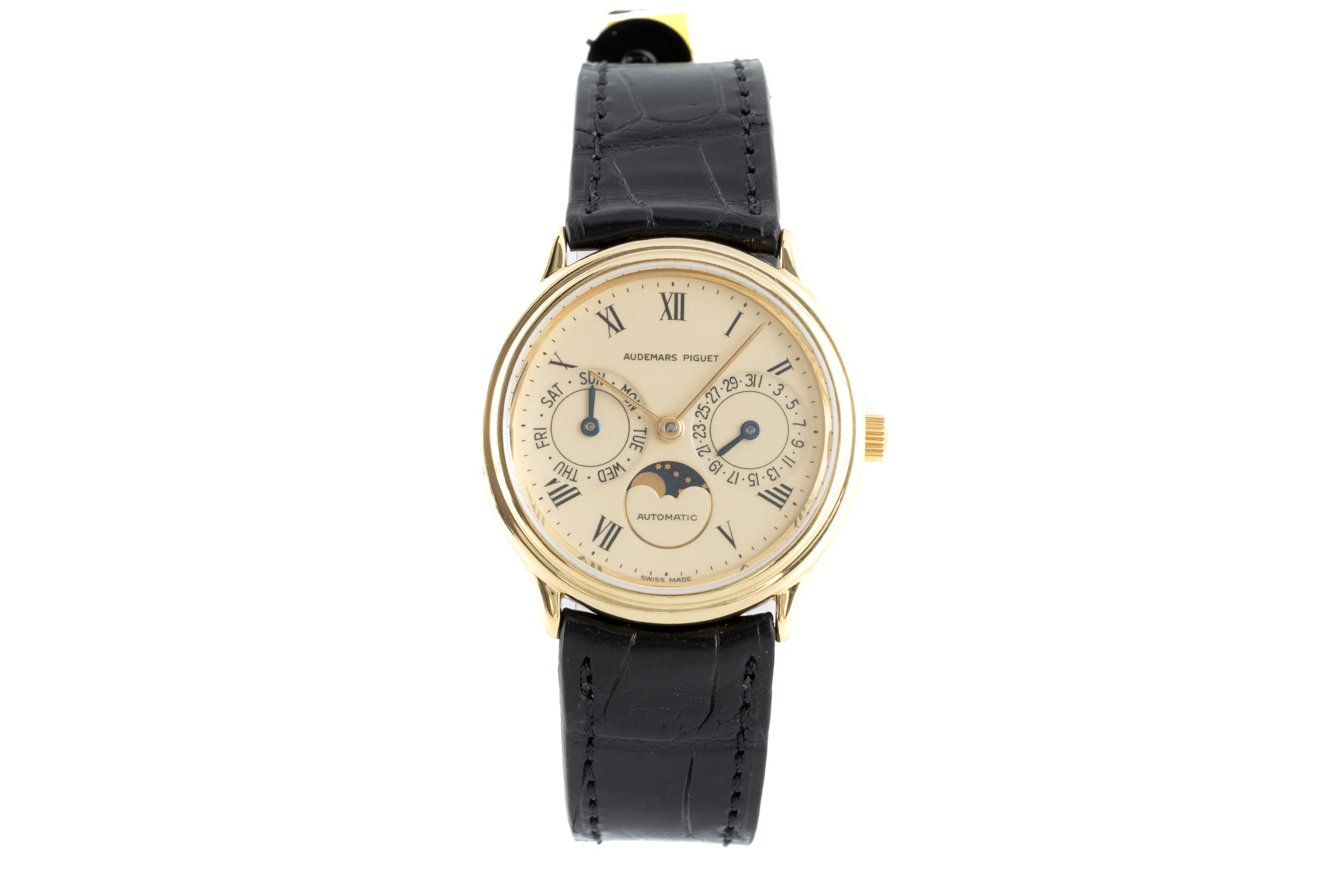 Audemars Piguet Day-Date Moonphase 18 ct gold automatic men's watch  [2104318] - Image 4