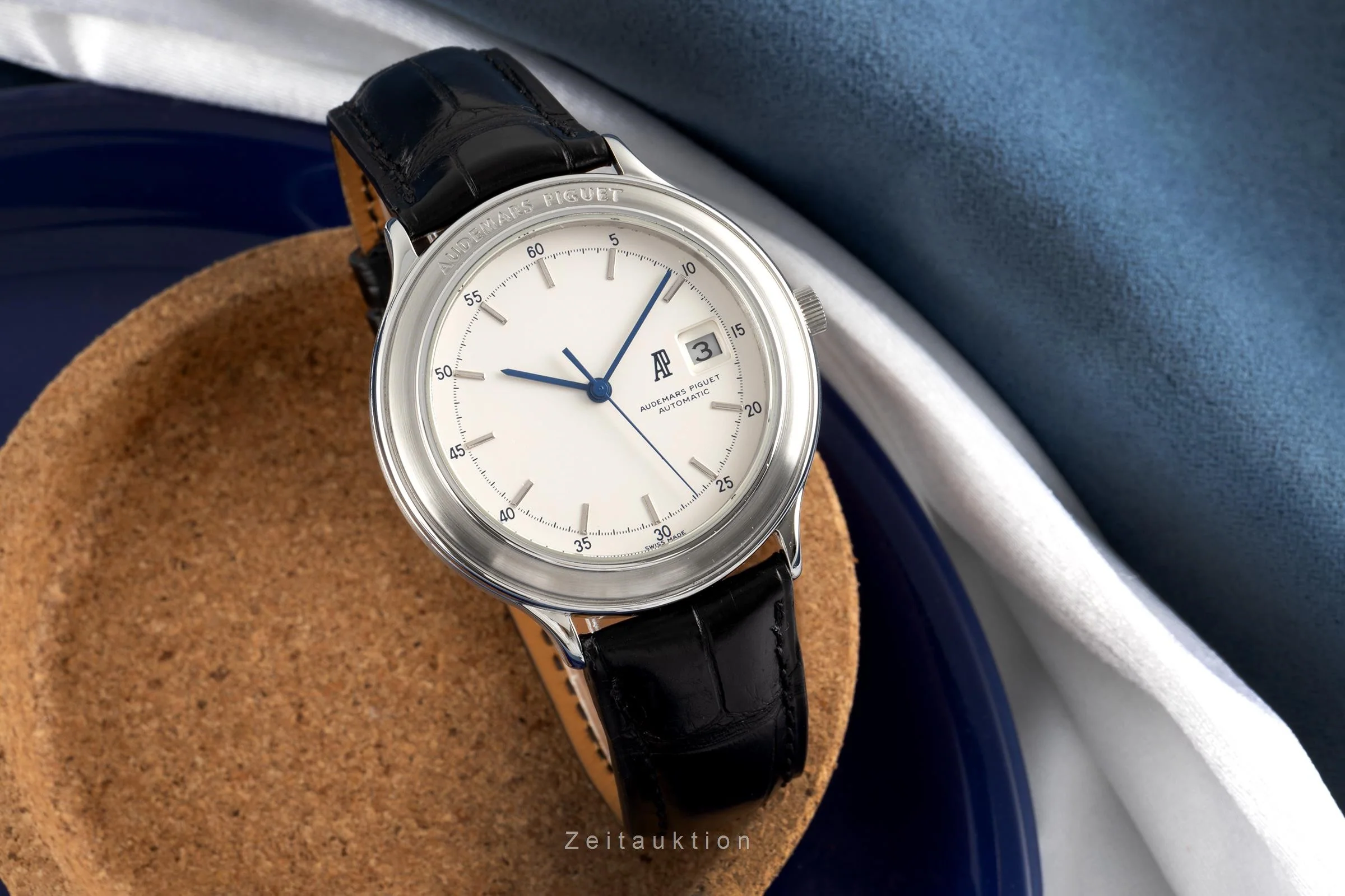 Audemars Piguet Huitieme steel automatic men's watch  [2107694] - Image 3