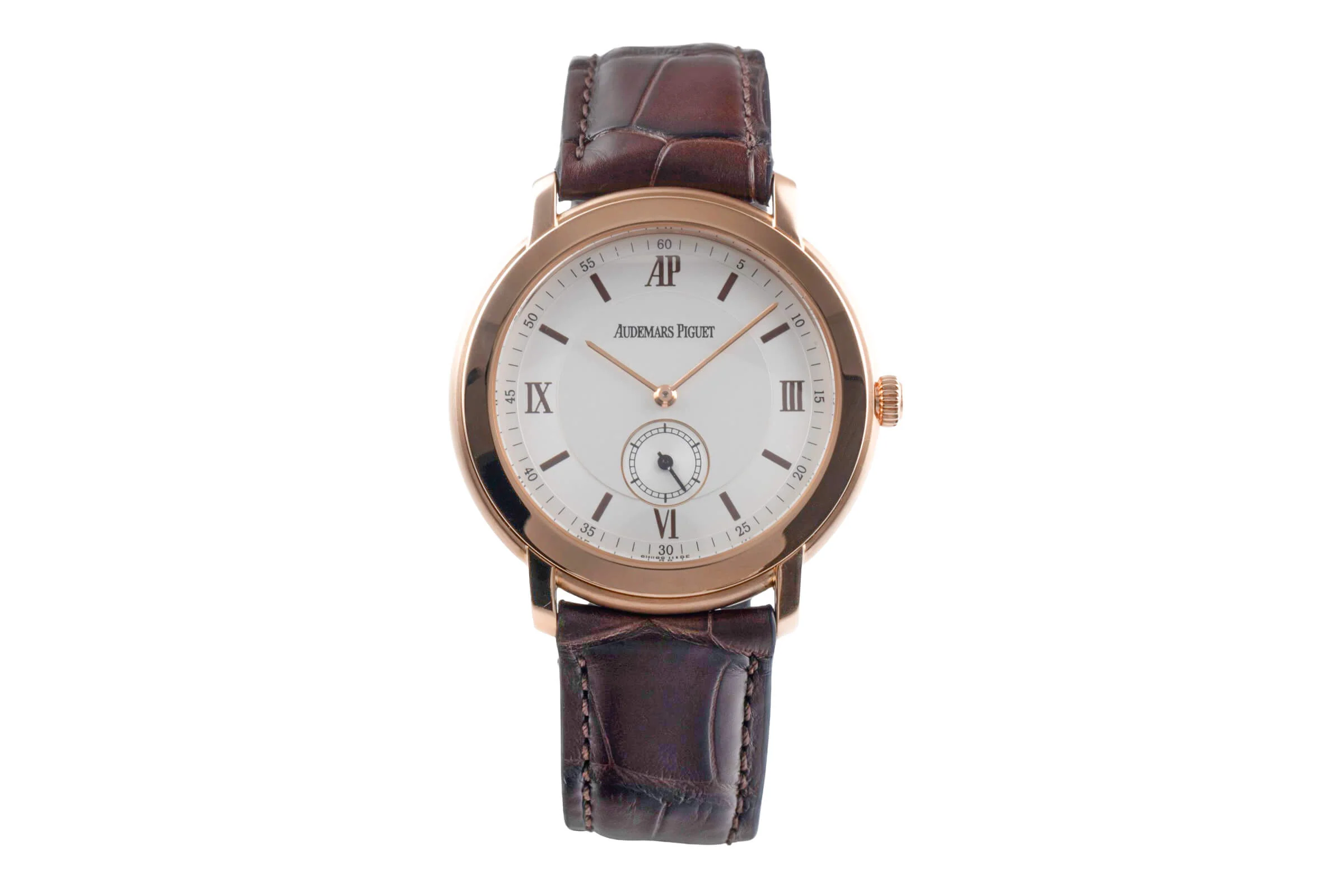 Audemars Piguet Jules  18 ct gold manual winding men's watch 15056OR/O/0067CR/01  [2406316] - Image 4