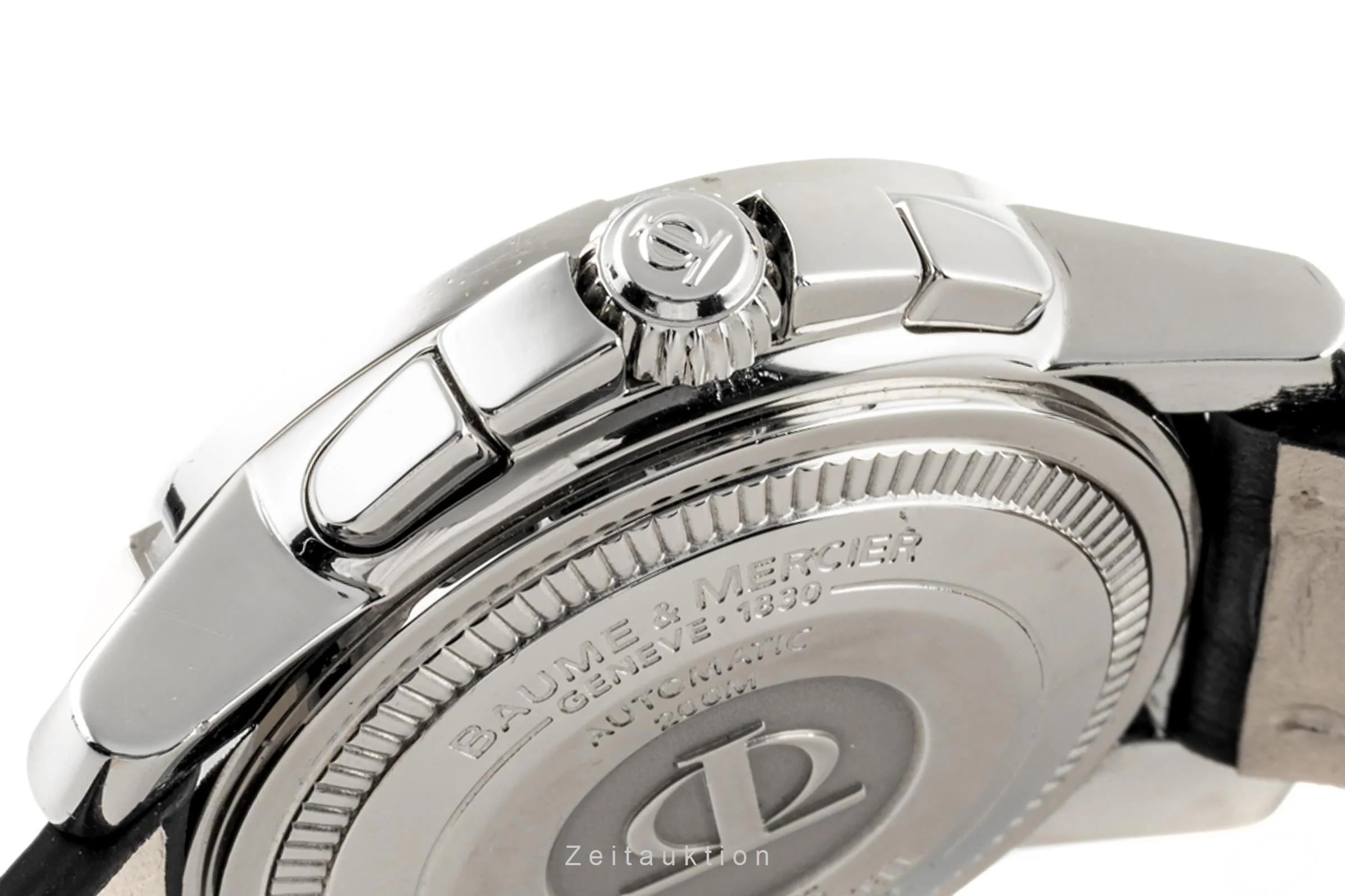 Baume & Mercier Capeland chronograph steel automatic men's watch 65352  [2303884] - Image 10