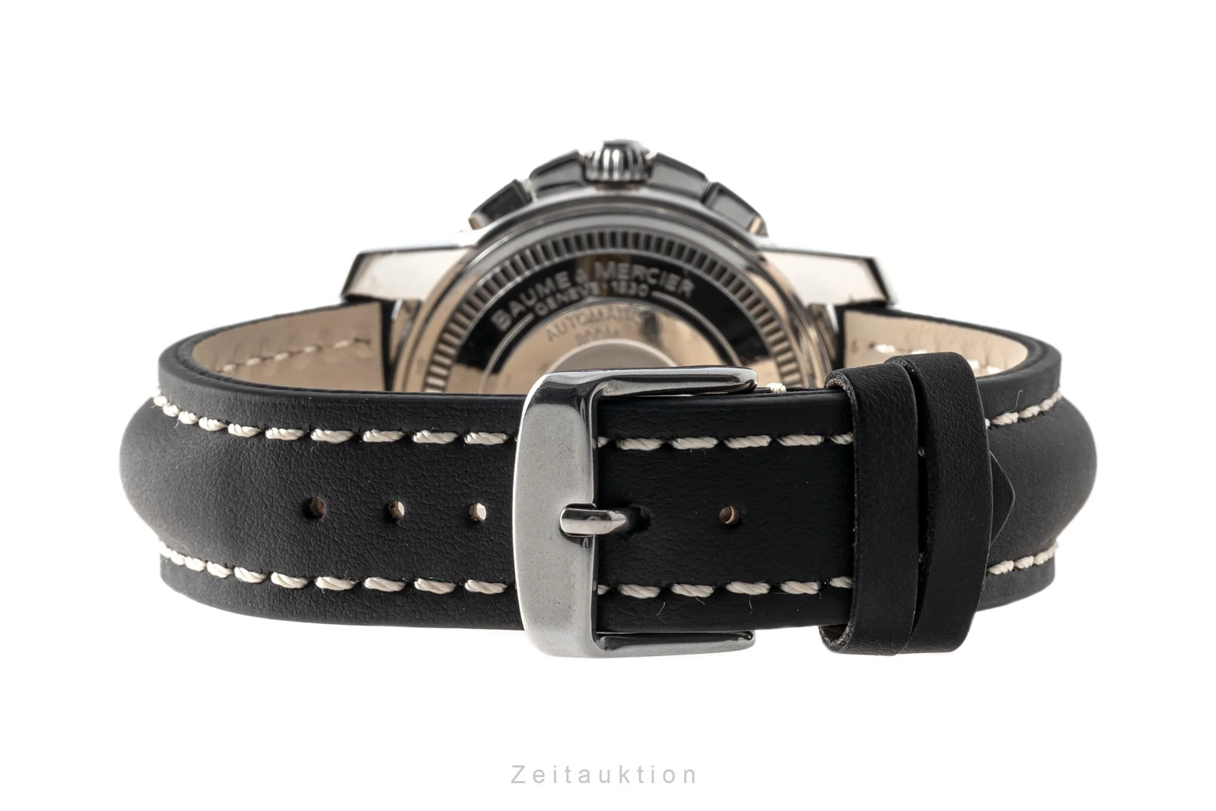Baume & Mercier Capeland chronograph steel automatic men's watch 65352  [2303884] - Image 11