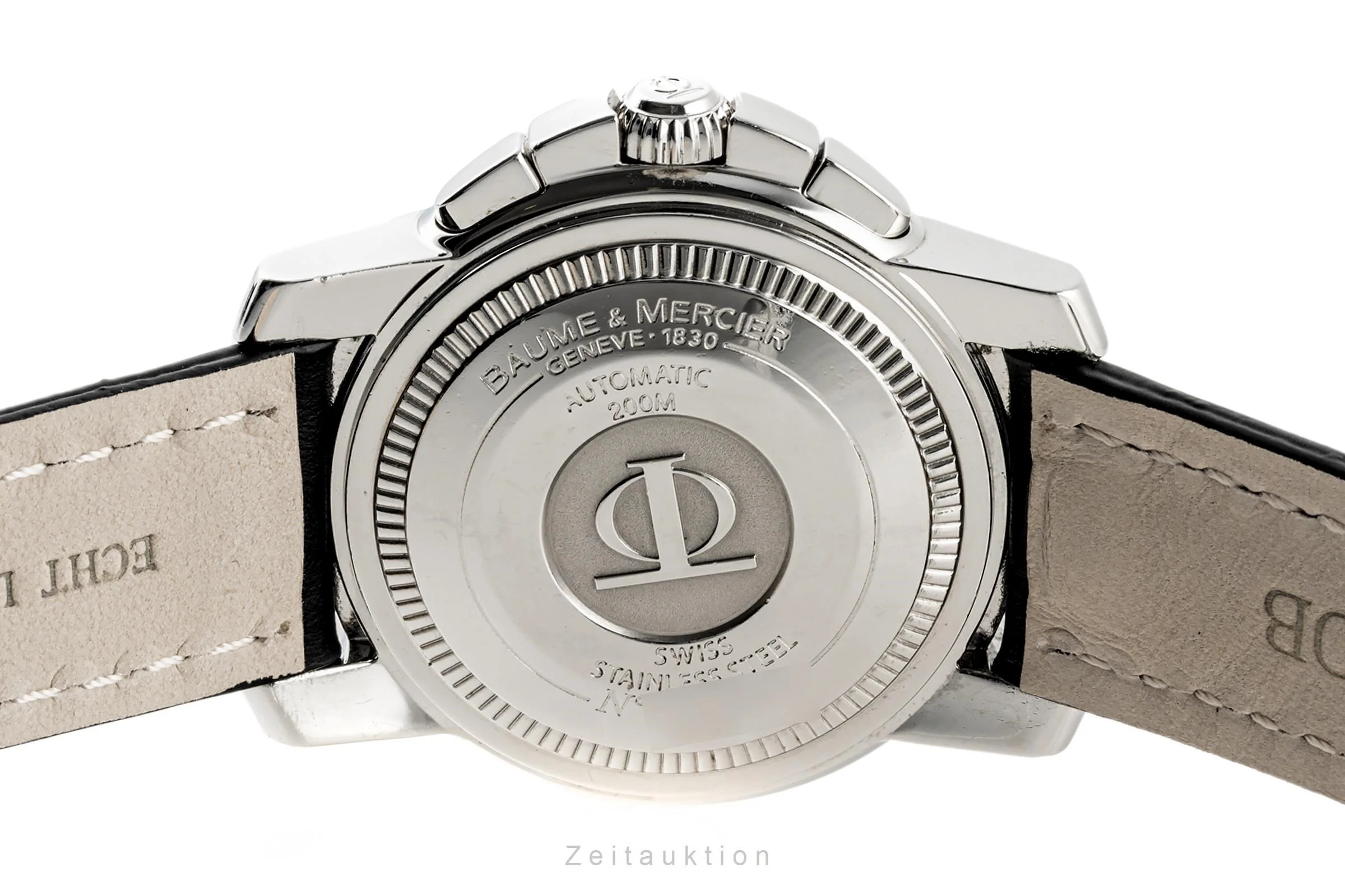 Baume & Mercier Capeland chronograph steel automatic men's watch 65352  [2303884] - Image 9