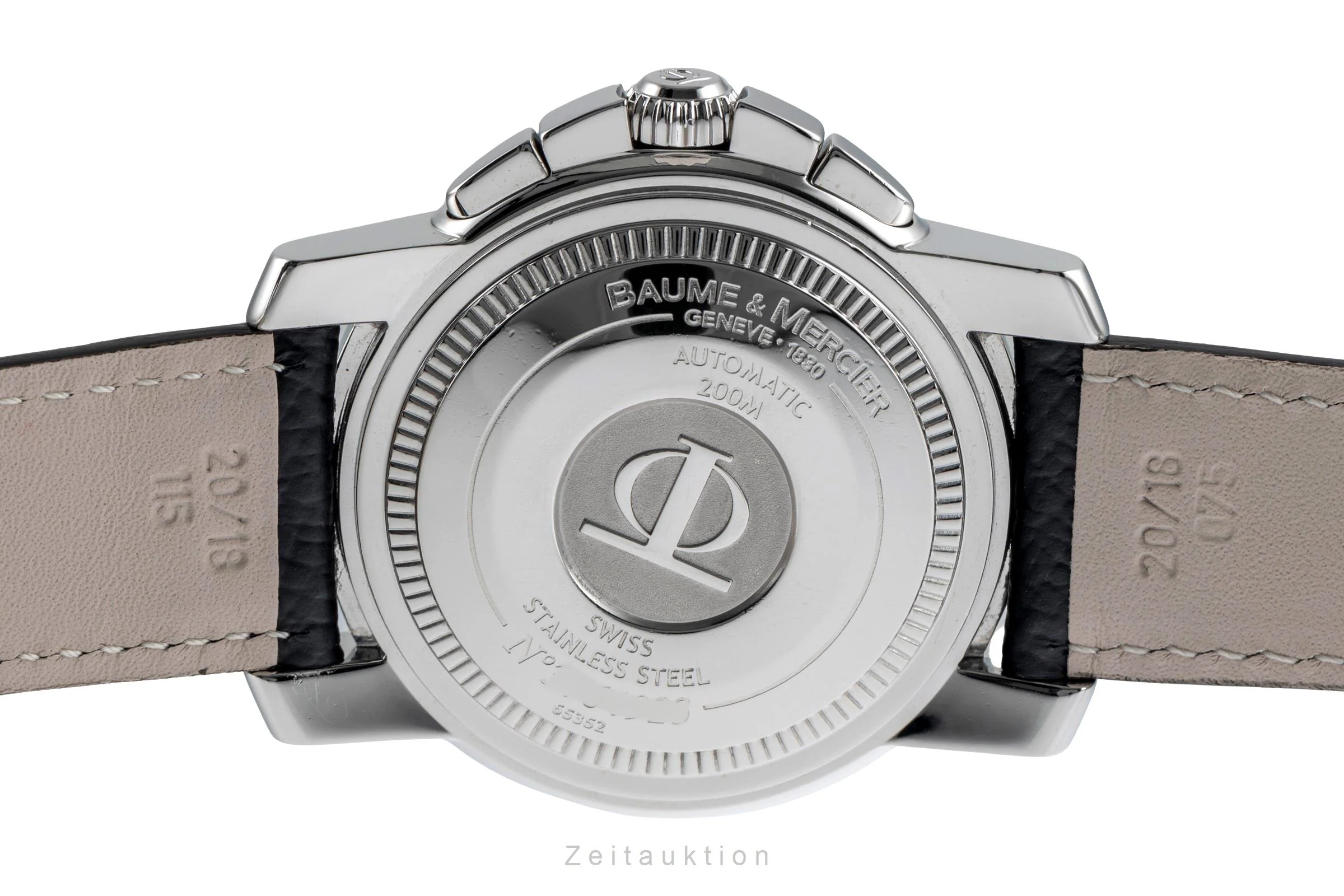 Baume & Mercier Capeland chronograph steel automatic men's watch 65352  [2502656] - Image 11