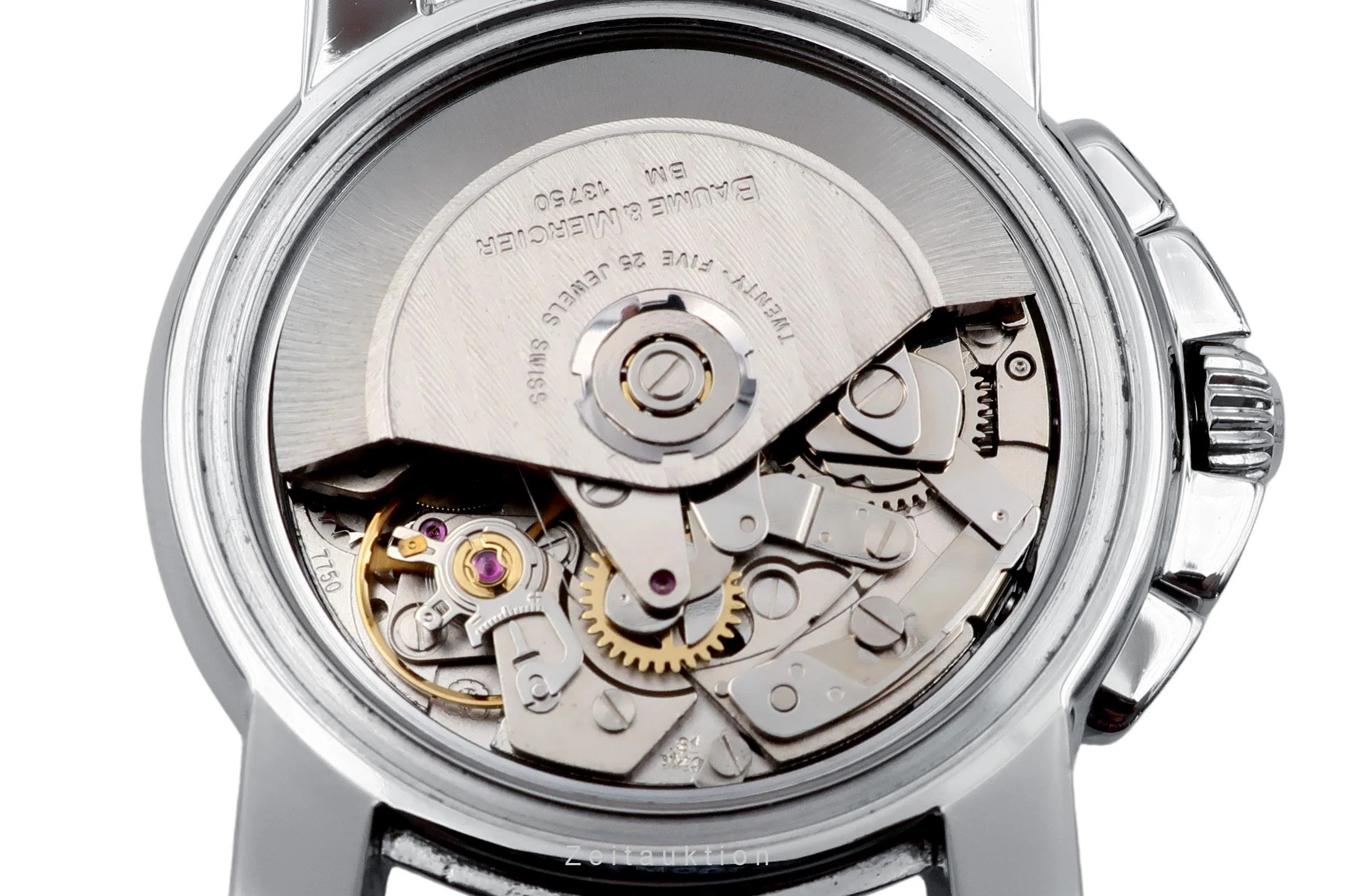 Baume & Mercier Capeland chronograph steel automatic men's watch 65352  [2502656] - Image 15