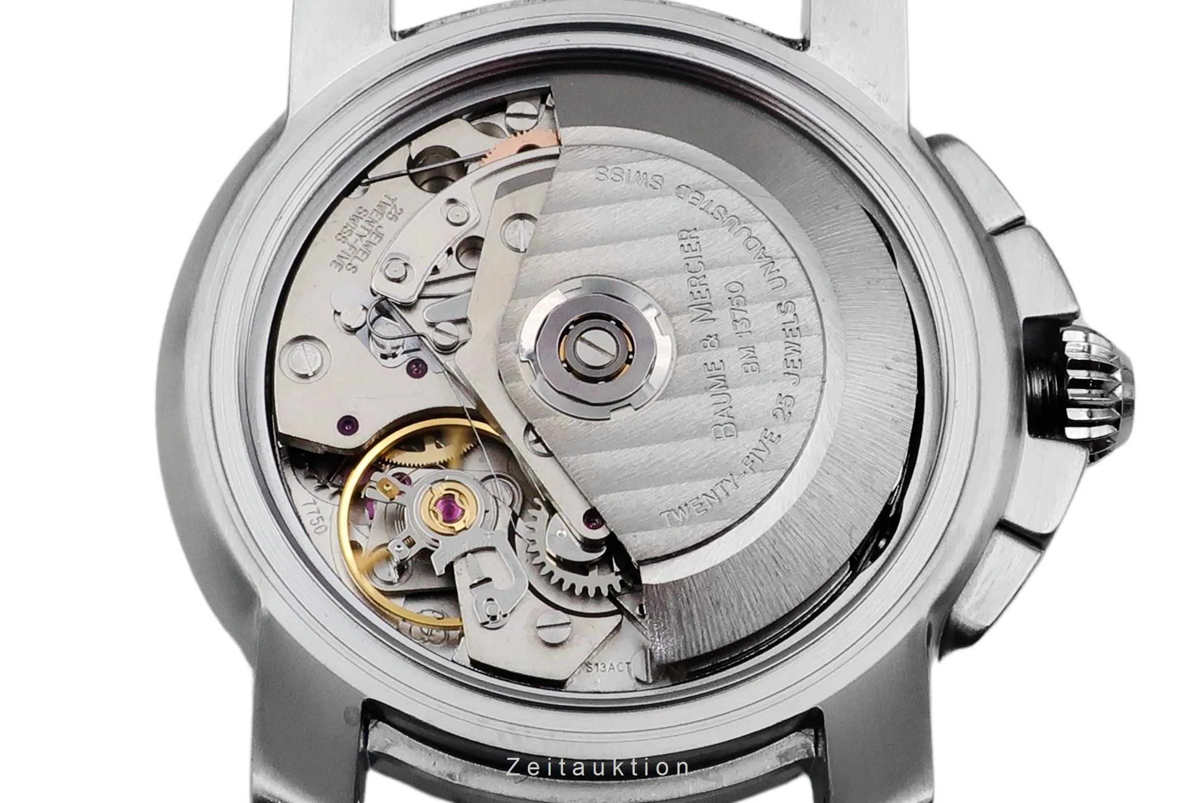 Baume & Mercier Capeland chronograph steel automatic men's watch 65366  [2502935] - Image 15