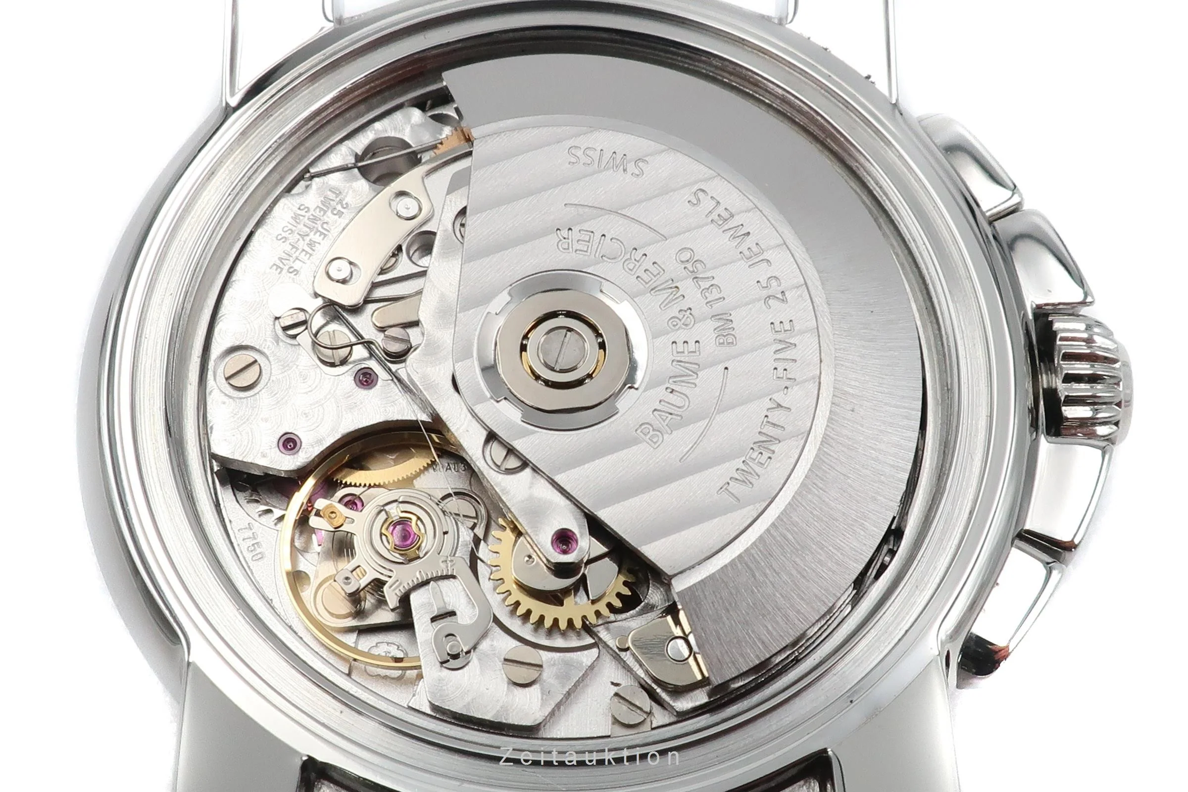 Baume & Mercier Capeland chronograph steel automatic men's watch 65405  [2203628] - Image 11