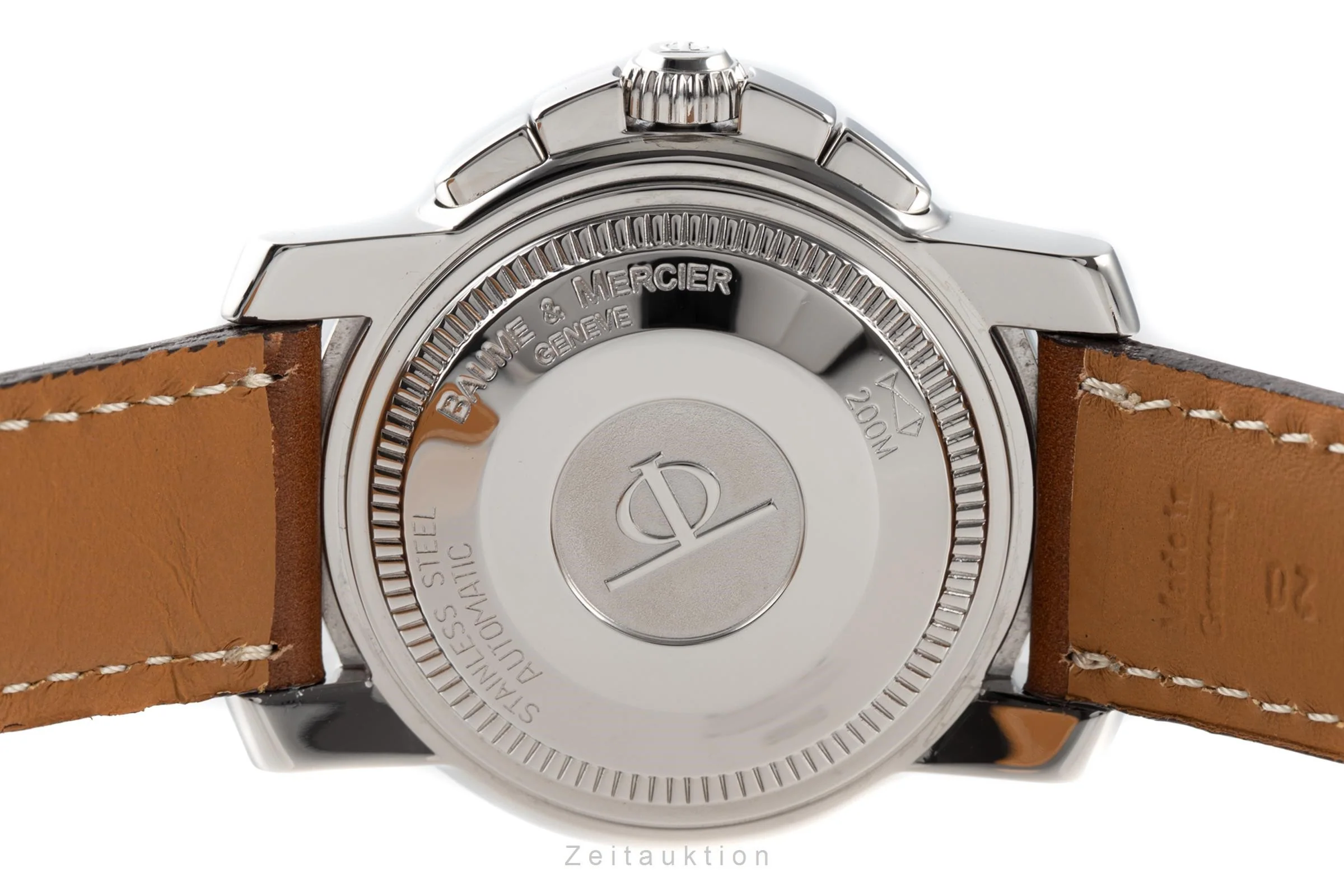 Baume & Mercier Capeland chronograph steel automatic men's watch 65405  [2203628] - Image 12