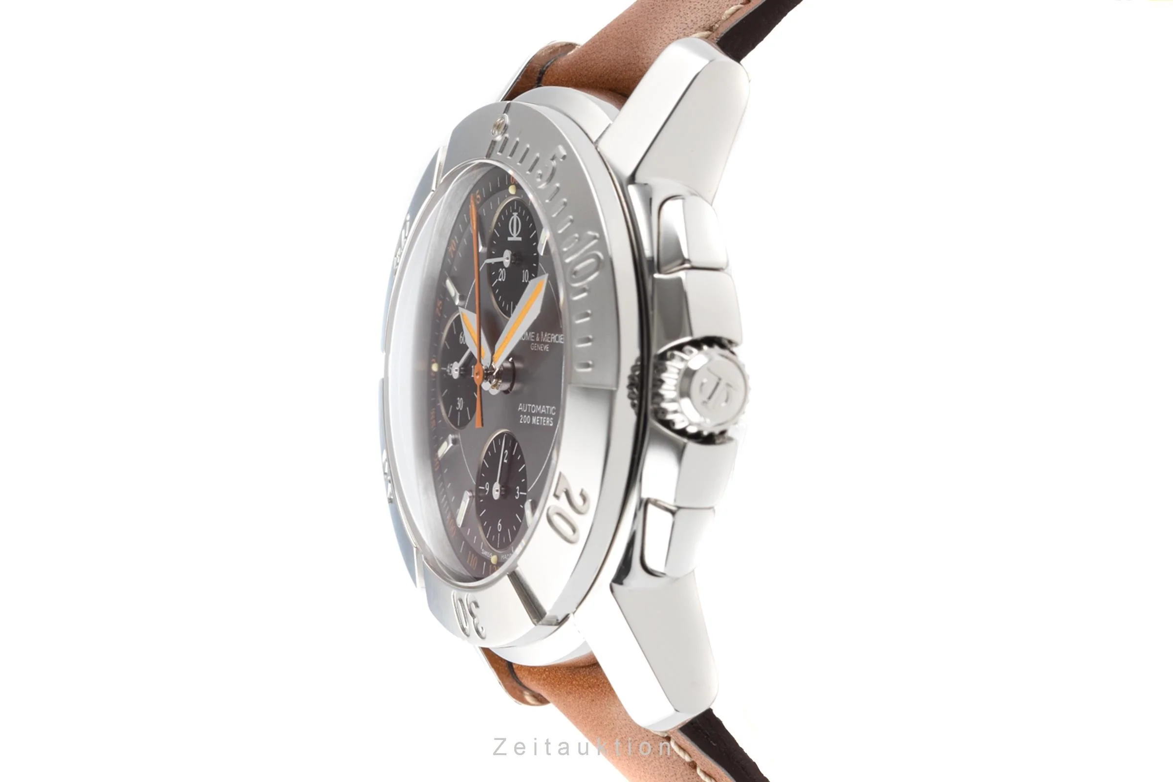 Baume & Mercier Capeland chronograph steel automatic men's watch 65405  [2203628] - Image 6