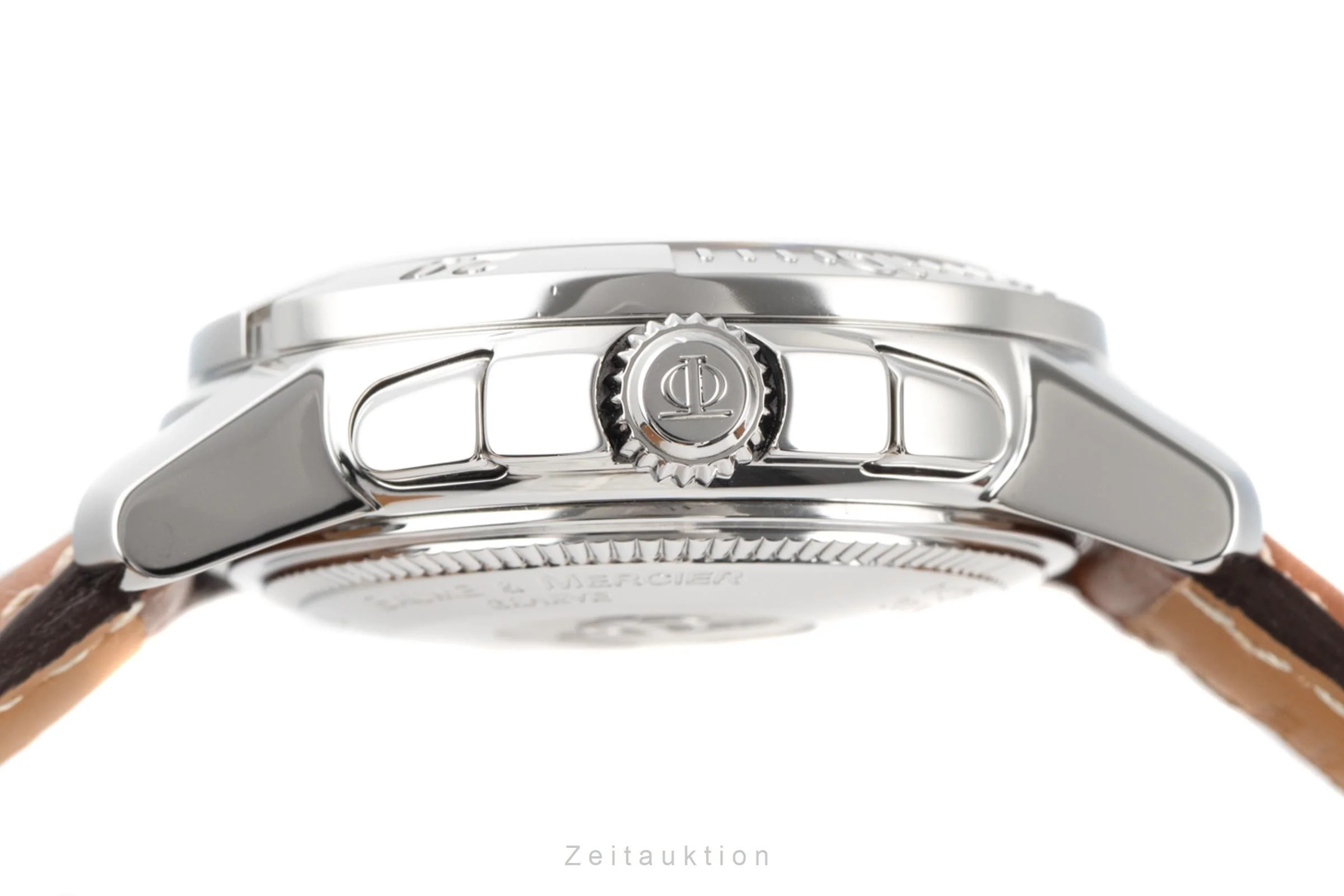 Baume & Mercier Capeland chronograph steel automatic men's watch 65405  [2203628] - Image 9