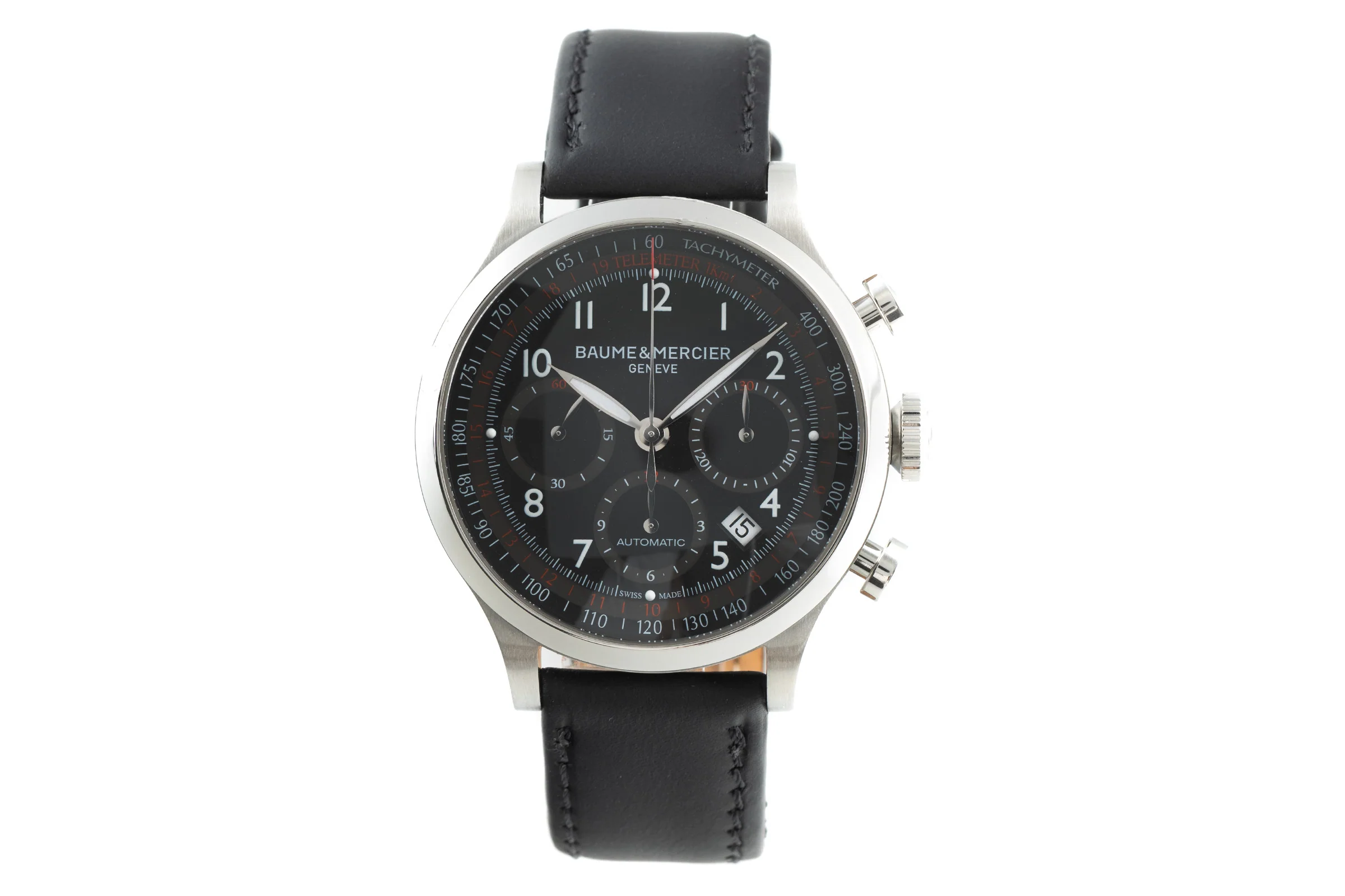 Baume & Mercier Capeland chronograph steel automatic men's watch 65687 LP: 4350EUR  [2110982] - Image 4