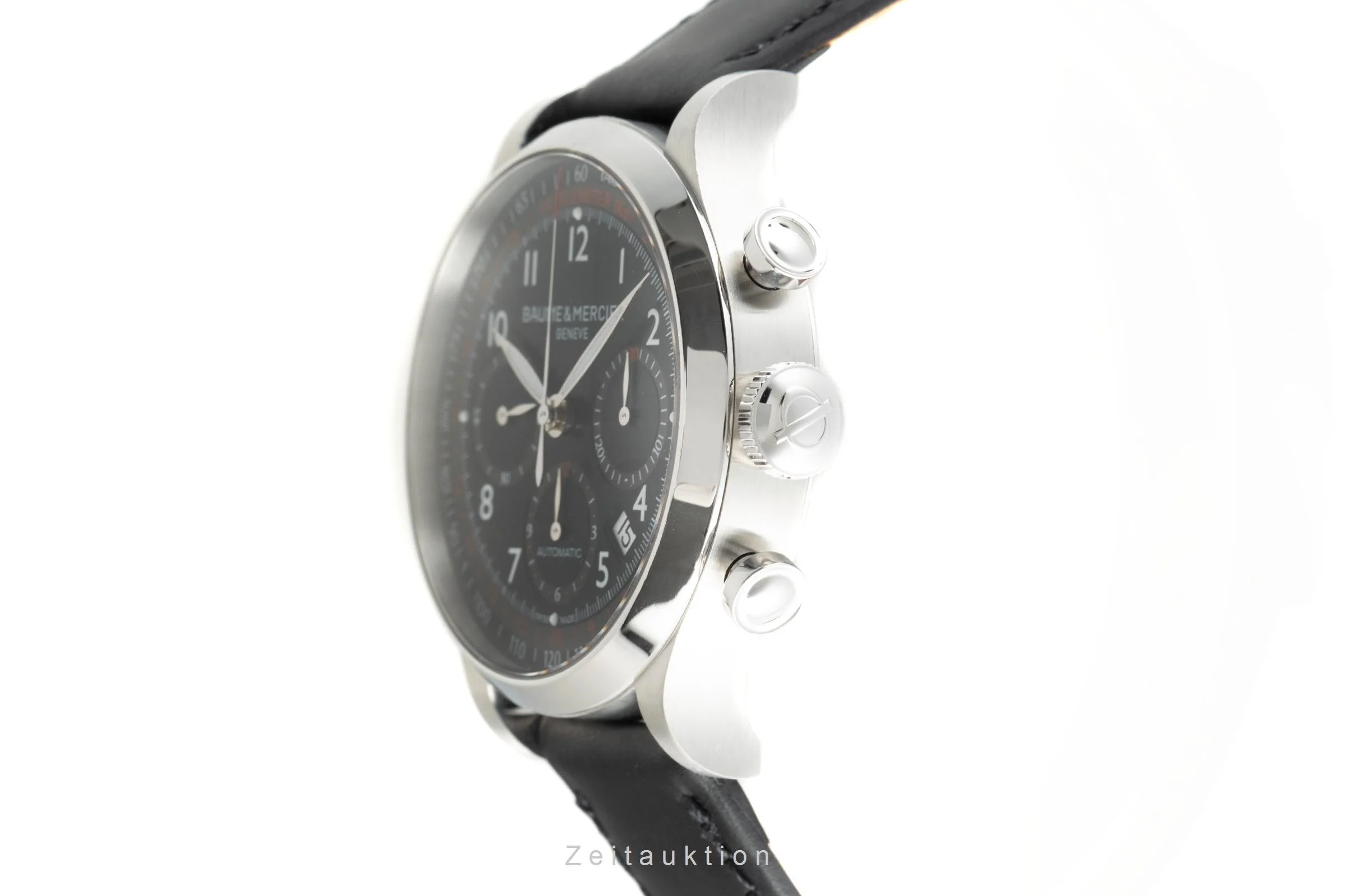 Baume & Mercier Capeland chronograph steel automatic men's watch 65687 LP: 4350EUR  [2110982] - Image 7