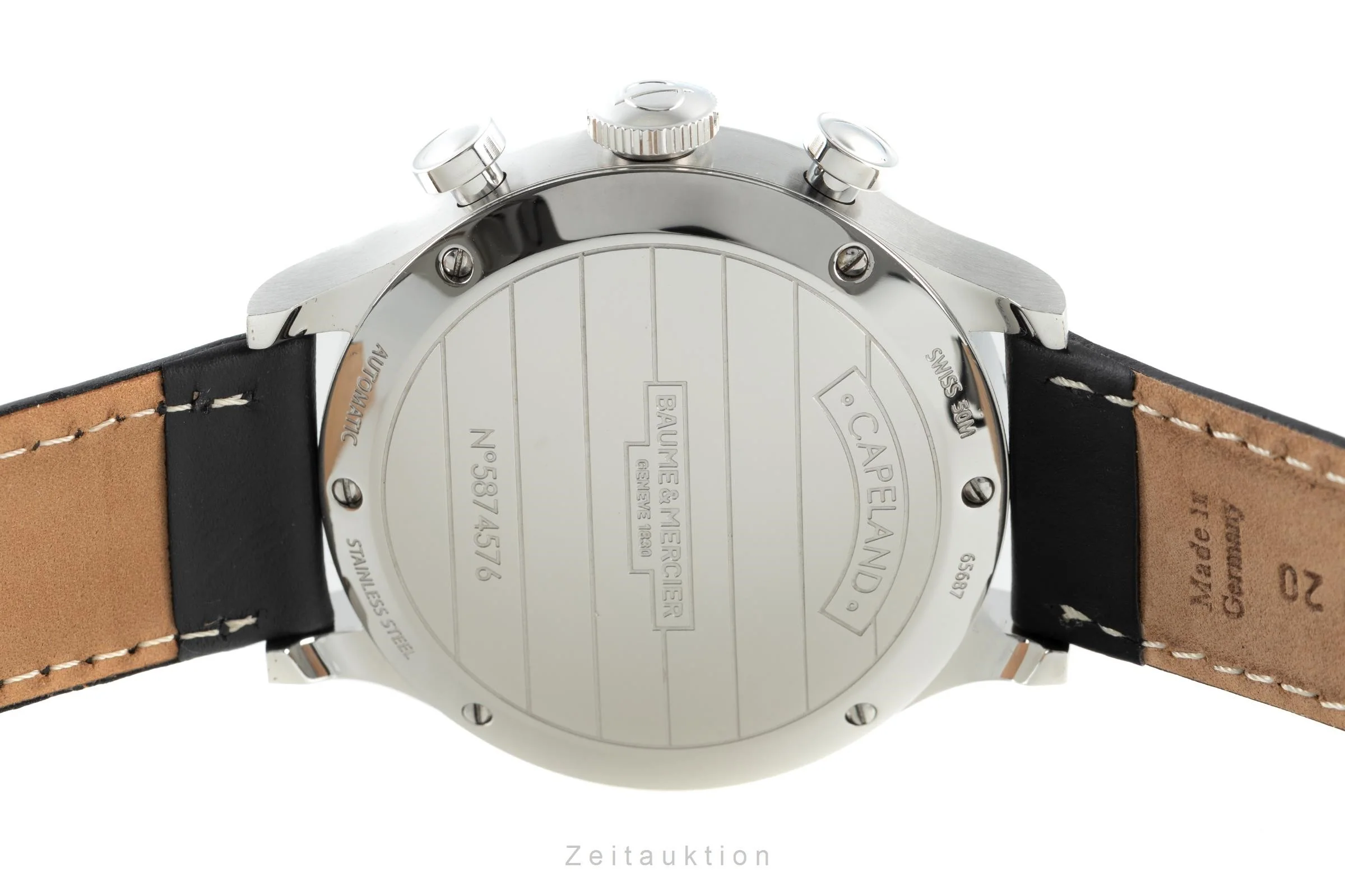 Baume & Mercier Capeland chronograph steel automatic men's watch 65687 LP: 4350EUR  [2110982] - Image 9