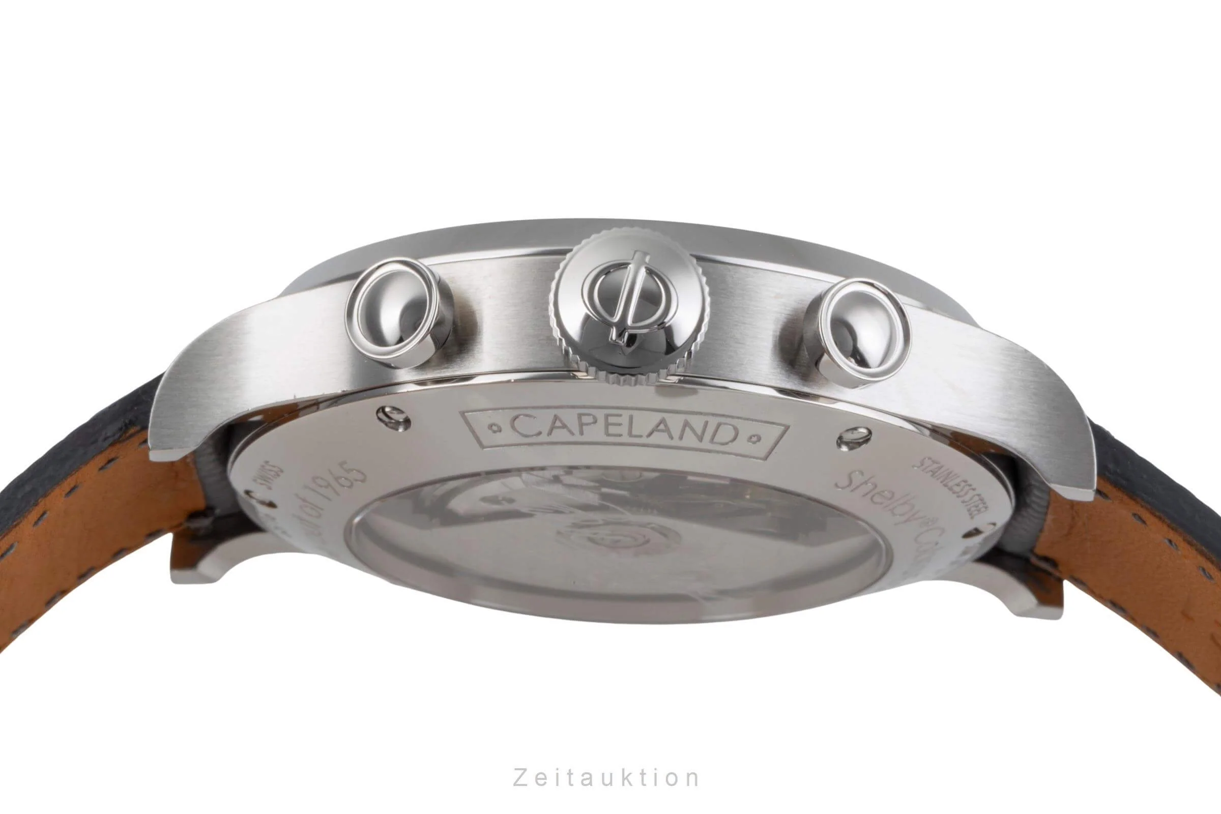 Baume & Mercier Capeland chronograph steel automatic men's watch 65716  [2502018] - Image 11