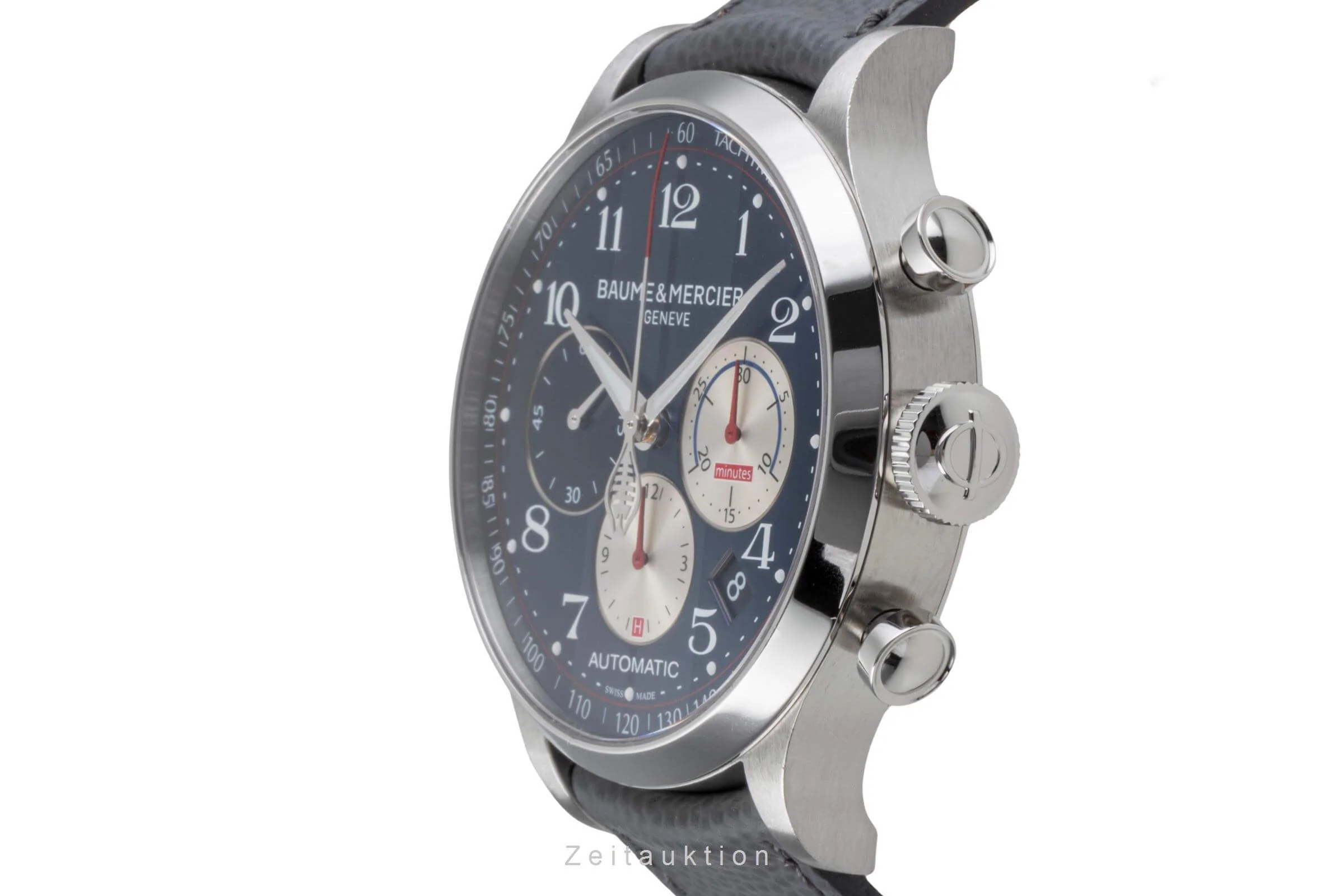 Baume & Mercier Capeland chronograph steel automatic men's watch 65716  [2502018] - Image 7