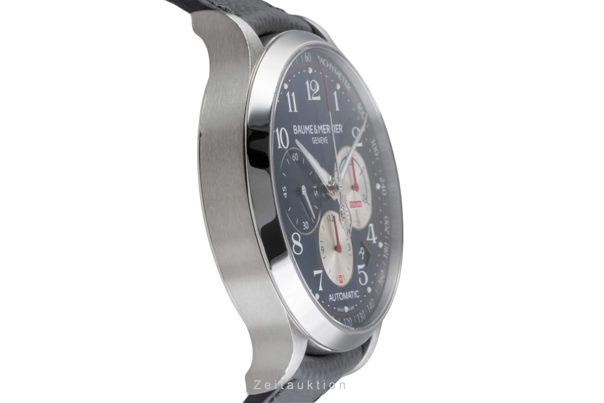 Baume & Mercier Capeland chronograph steel automatic men's watch 65716  [2502018] - Image 8
