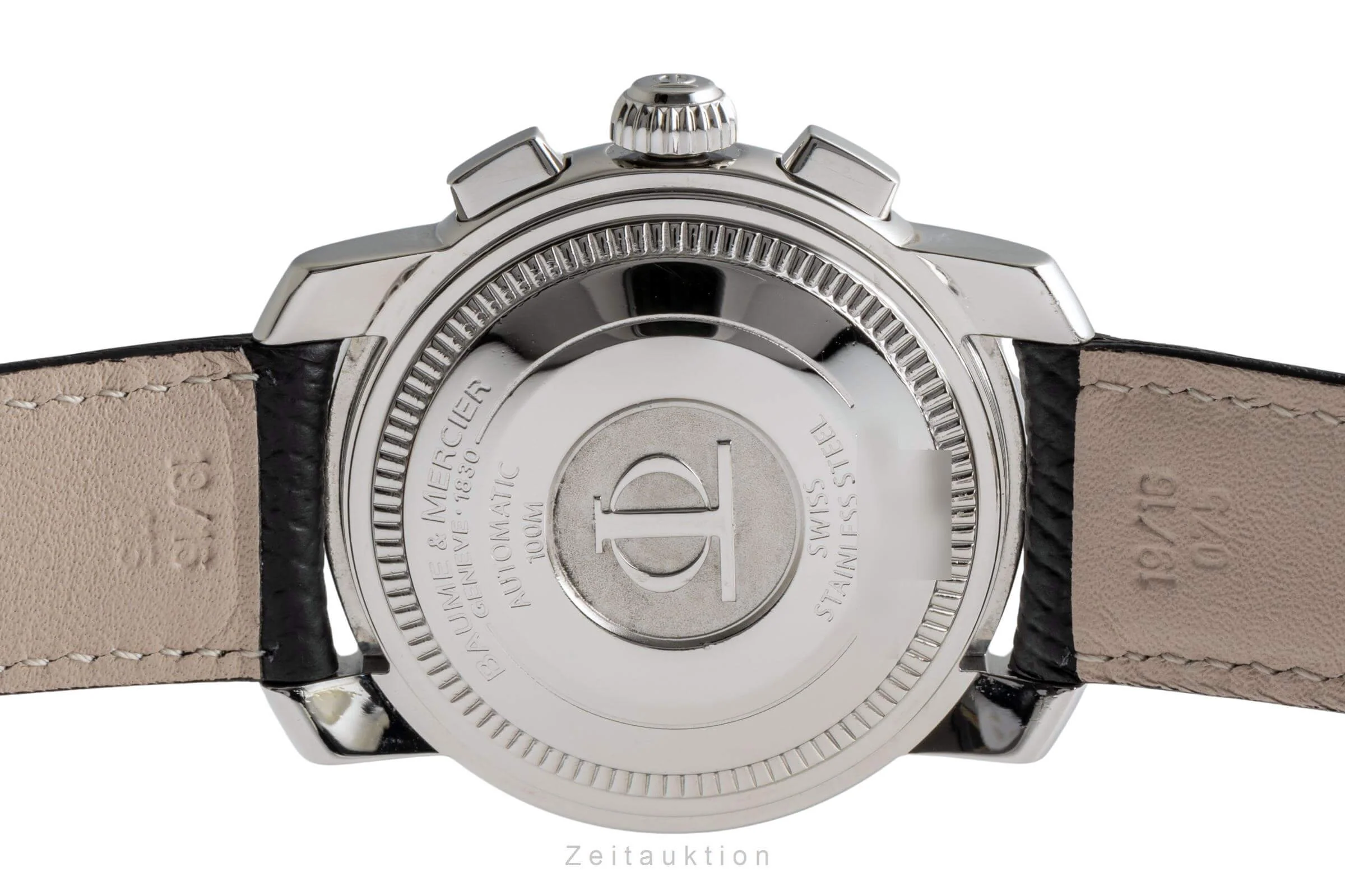 Baume & Mercier Capeland chronograph steel automatic men's watch MV045216  [2403449] - Image 11