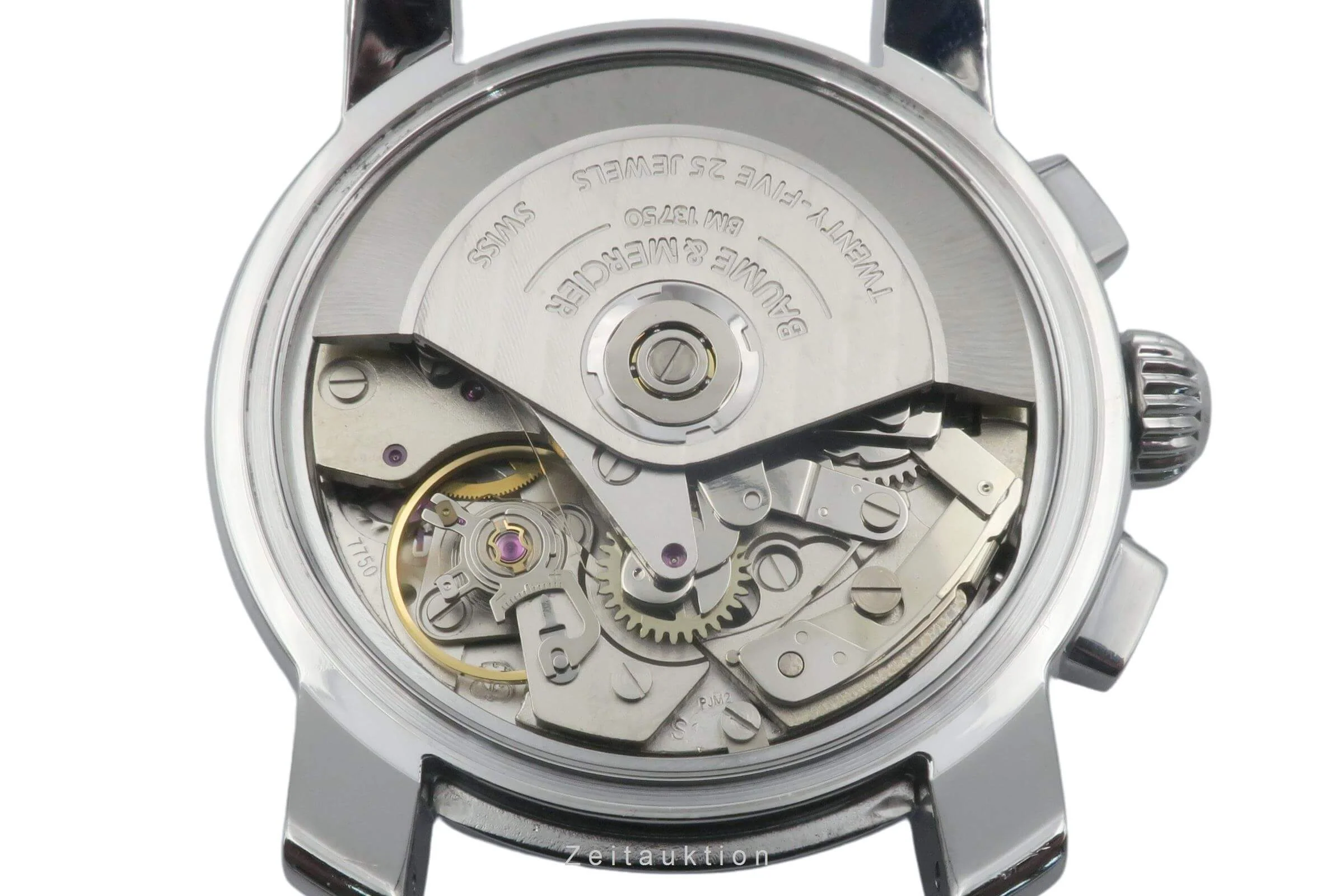 Baume & Mercier Capeland chronograph steel automatic men's watch MV045216  [2403449] - Image 15