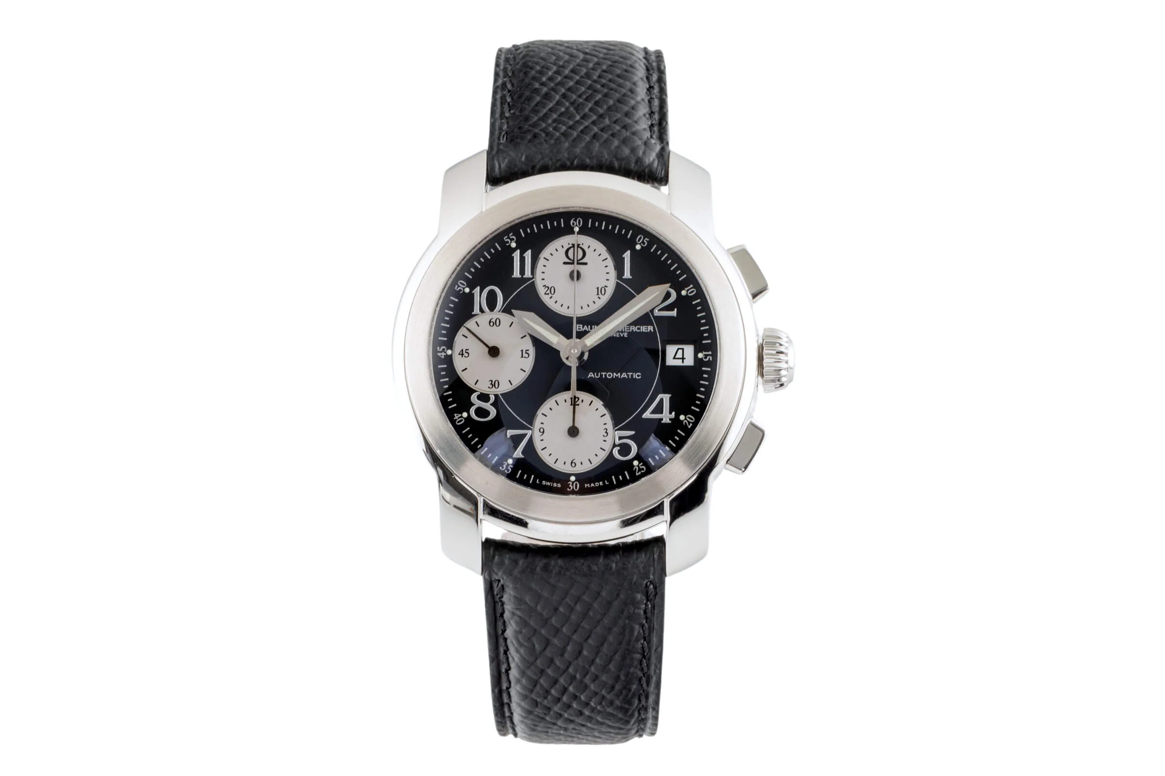Baume & Mercier Capeland chronograph steel automatic men's watch MV045216  [2403449] - Image 4