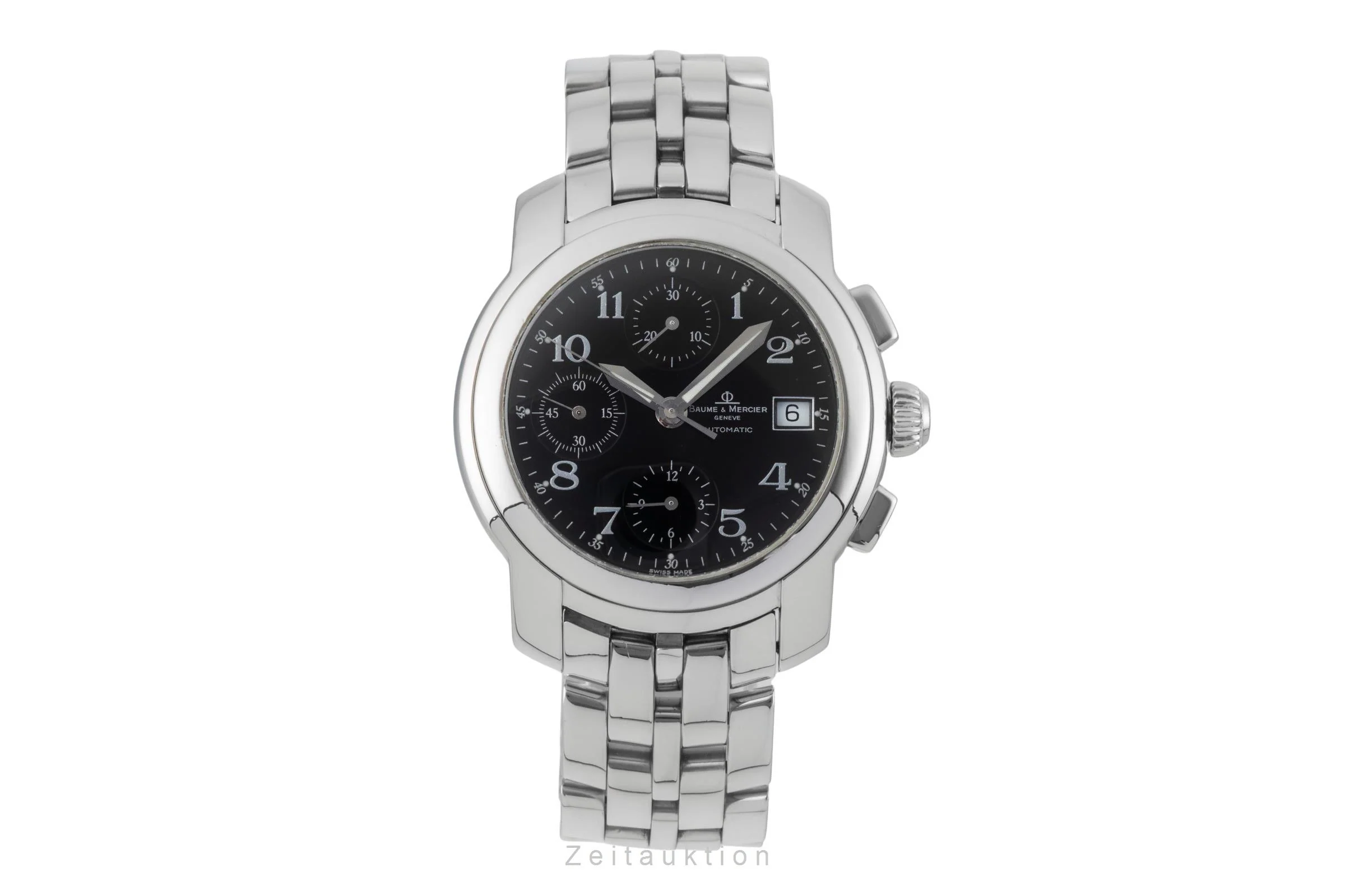 Baume & Mercier Capeland chronograph steel automatic men's watch MV045216  [2600178] - Image 5