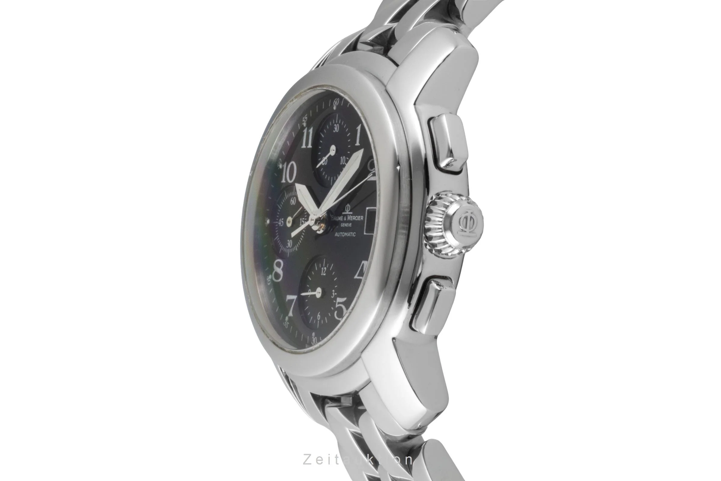 Baume & Mercier Capeland chronograph steel automatic men's watch MV045216  [2600178] - Image 7