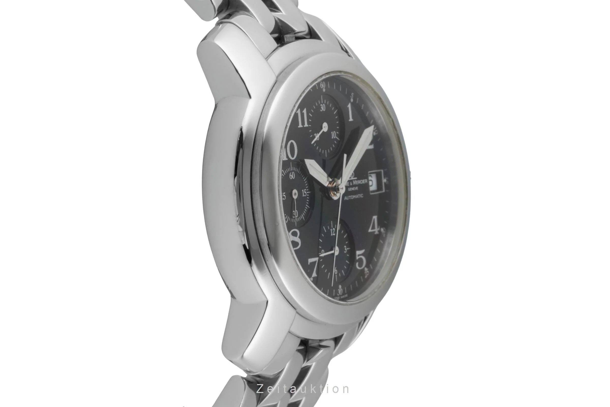 Baume & Mercier Capeland chronograph steel automatic men's watch MV045216  [2600178] - Image 8