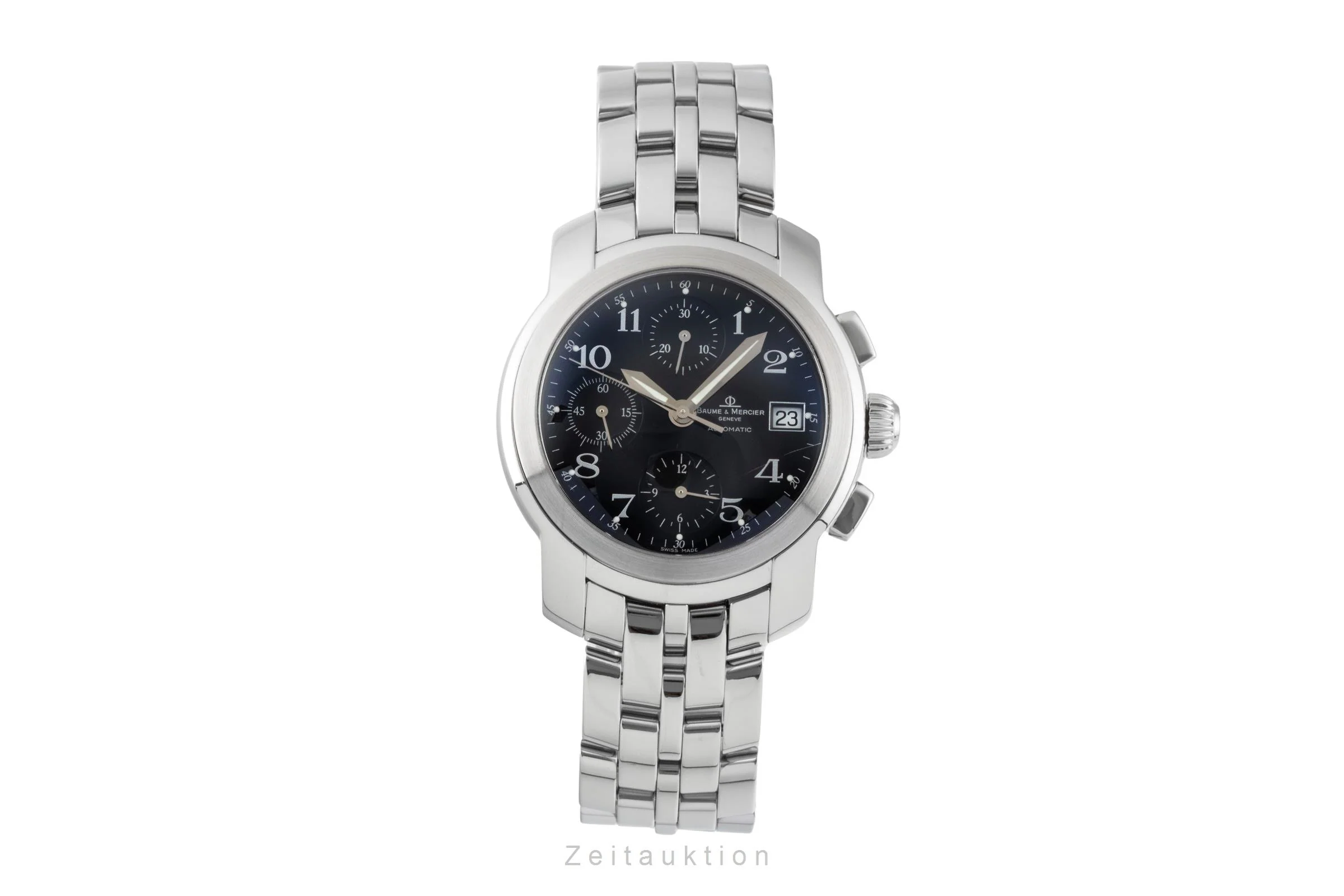 Baume & Mercier Capeland chronograph steel automatic men's watch MV045216  [2600987] - Image 5