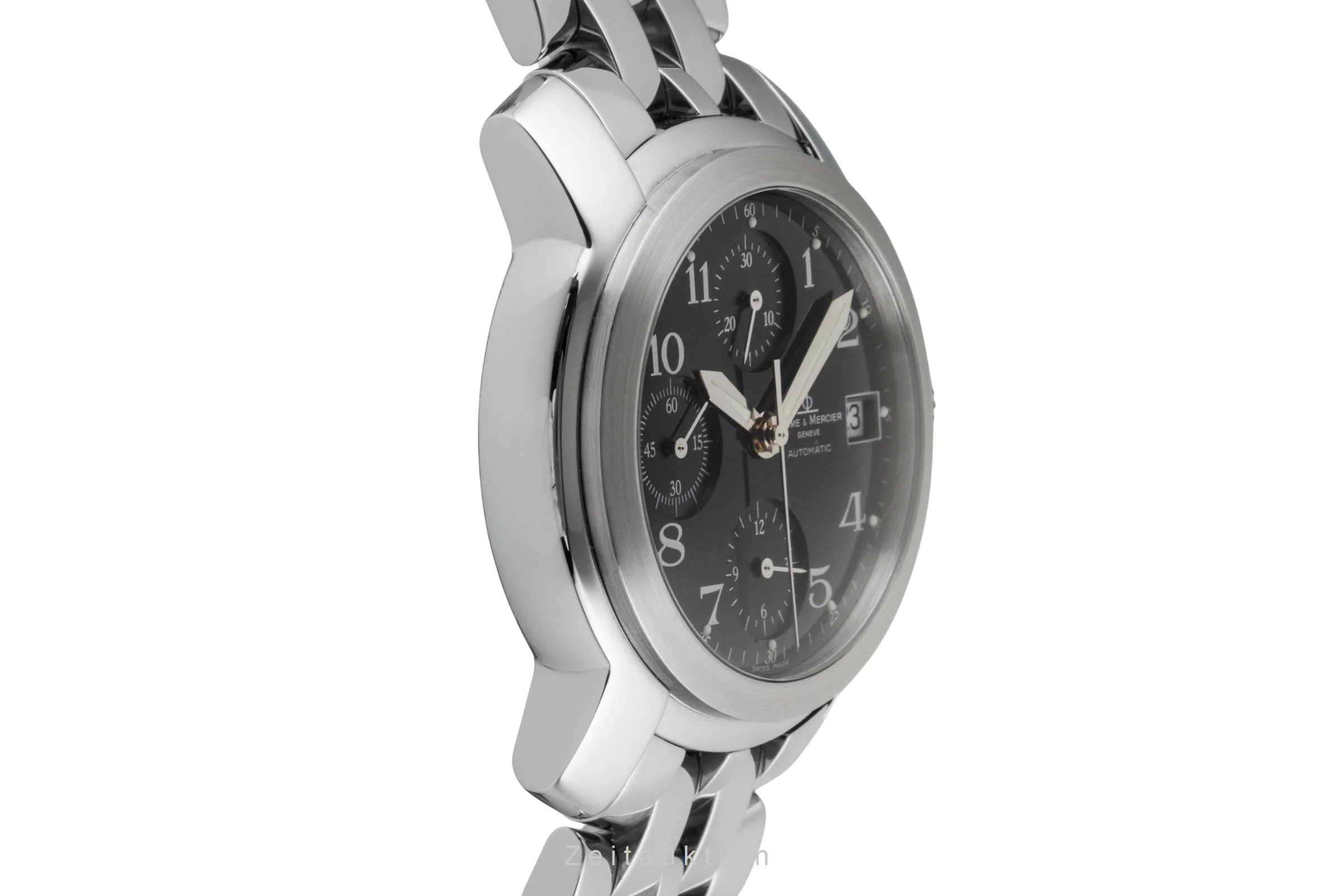 Baume & Mercier Capeland chronograph steel automatic men's watch MV045216  [2600987] - Image 8
