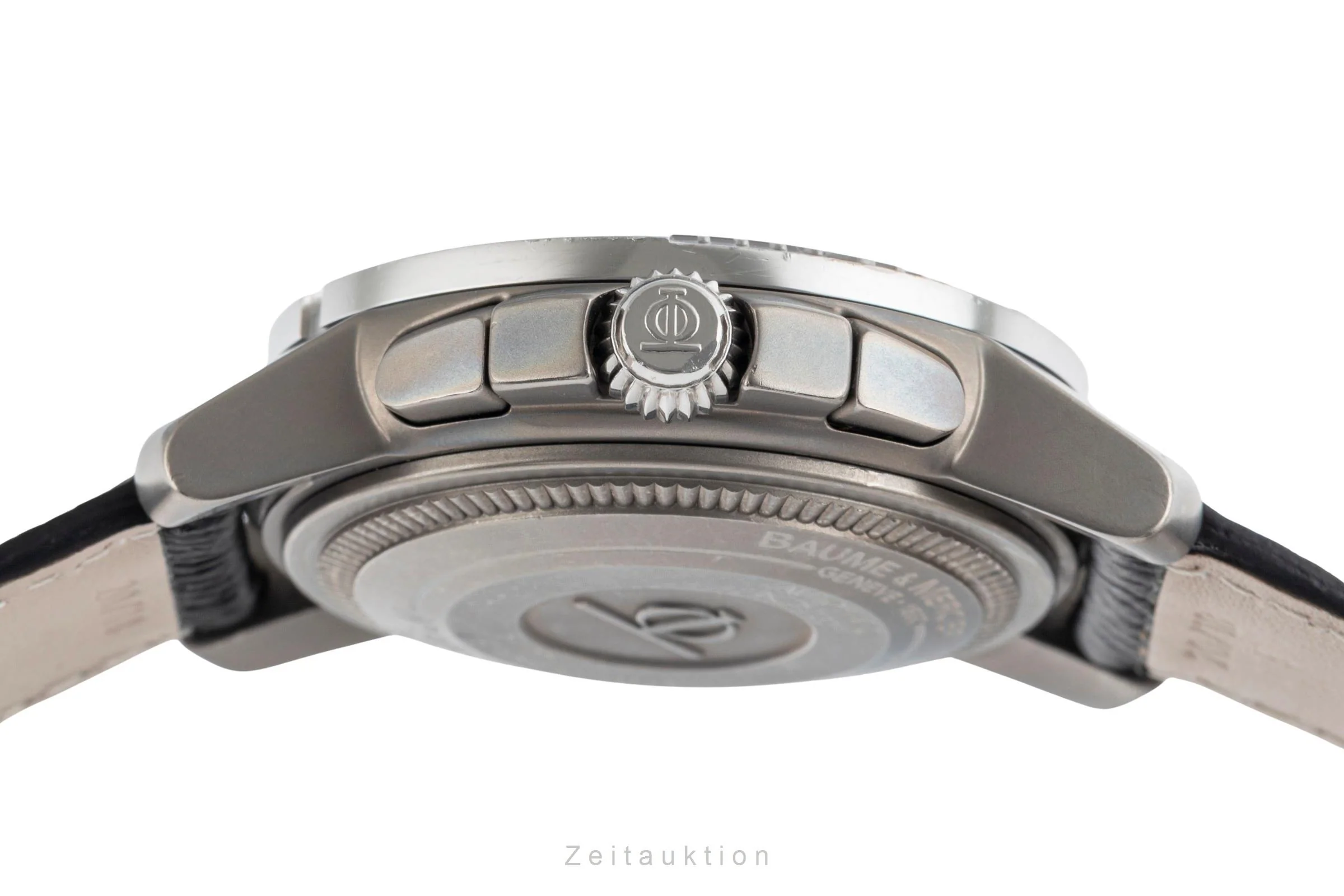 Baume & Mercier Capeland chronograph steel / titanium automatic men's watch 65390  [2503633] - Image 12