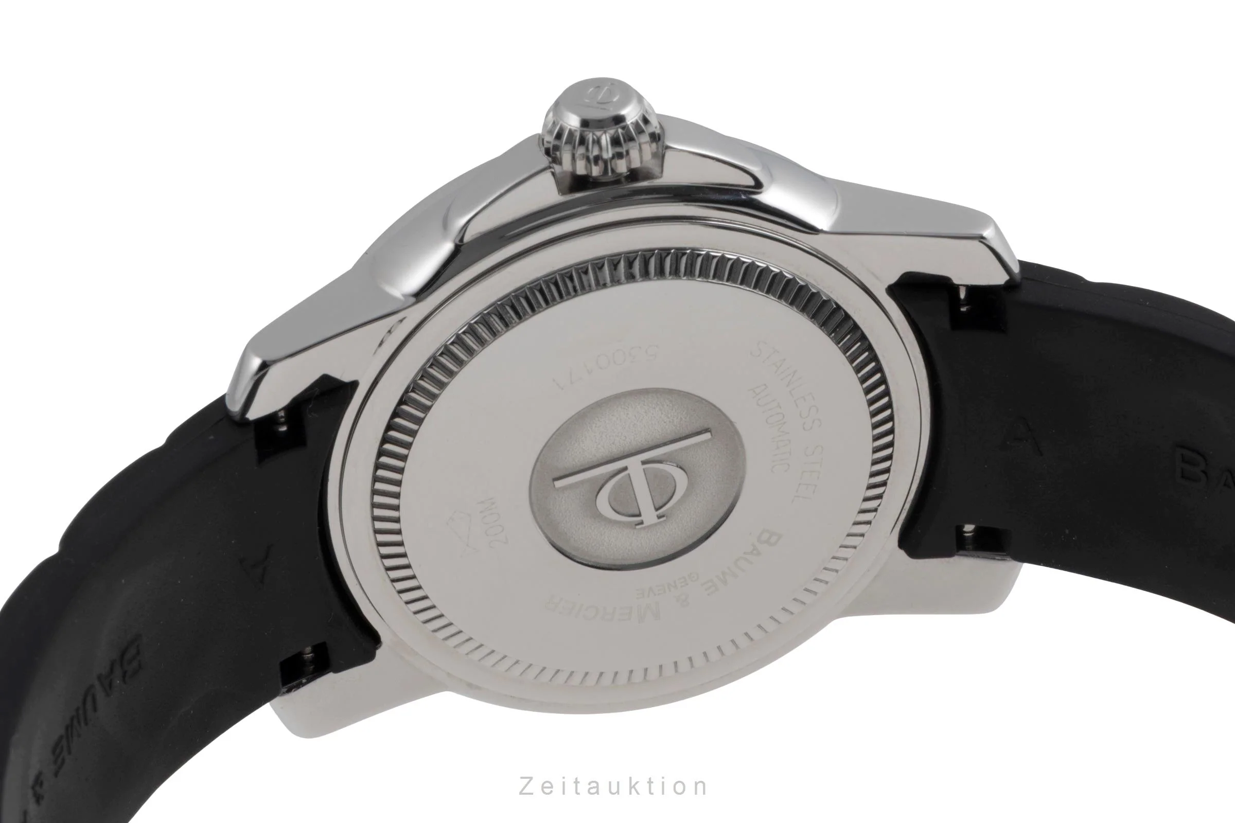 Baume & Mercier Capeland steel automatic men's watch 65353  [2600370] - Image 12