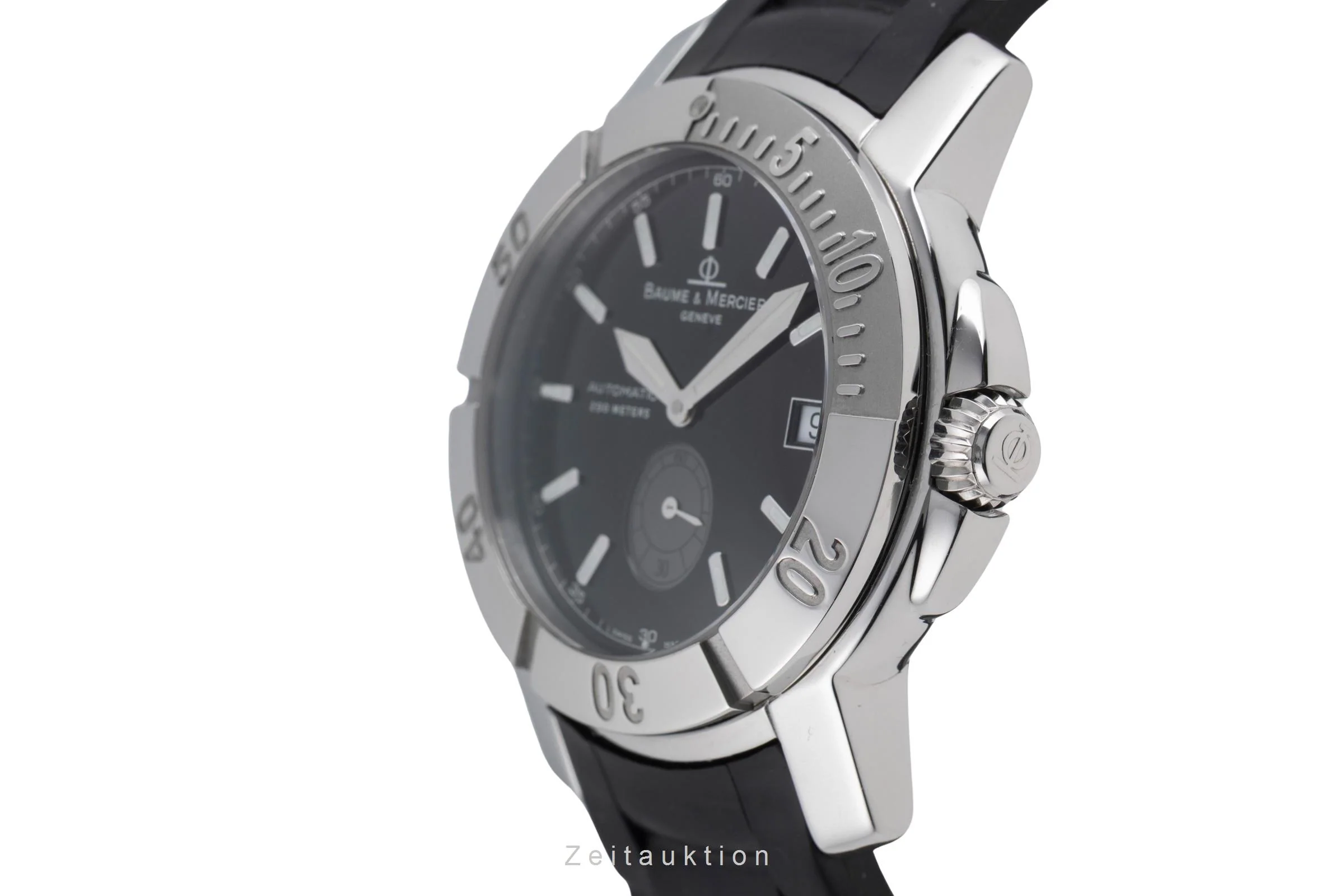 Baume & Mercier Capeland steel automatic men's watch 65353  [2600370] - Image 7