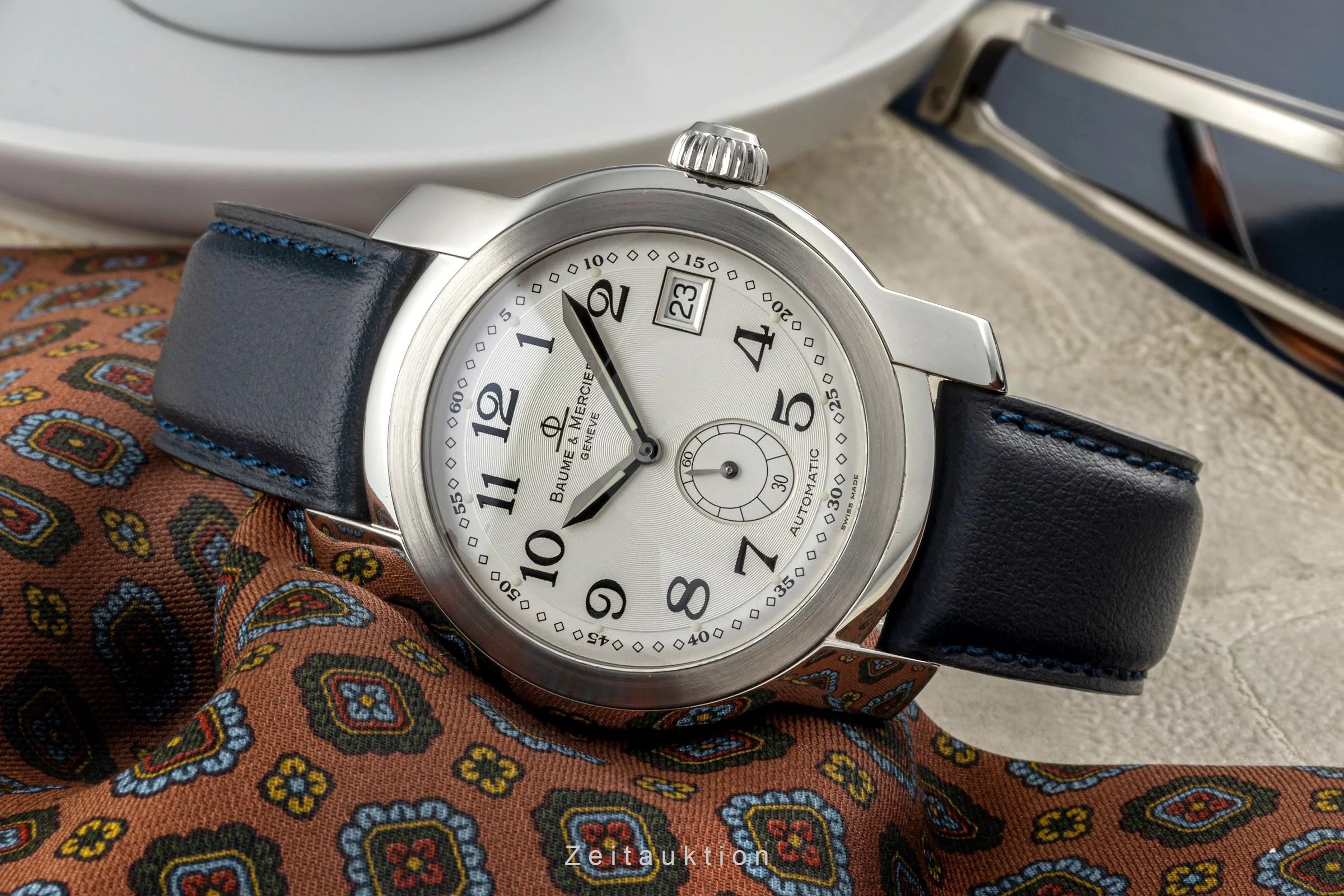 Baume & Mercier Capeland steel automatic men's watch MV045221 LP: 1990EUR  [2401395] - Image 2