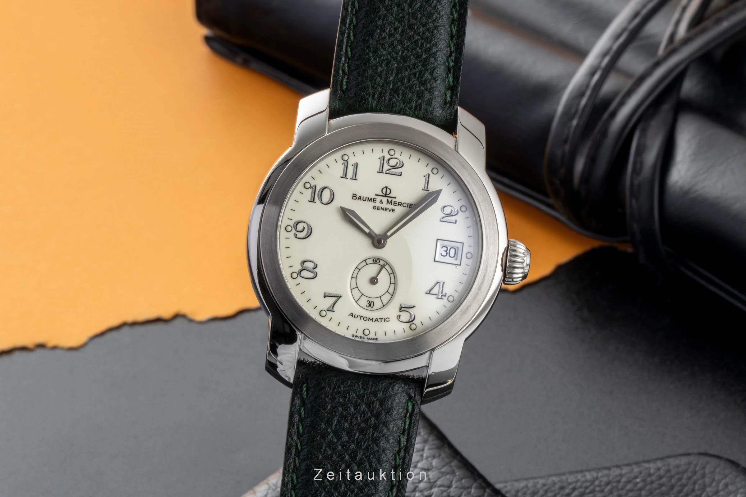 Baume & Mercier Capeland steel automatic men's watch MV045221  [2600093] - Image 2