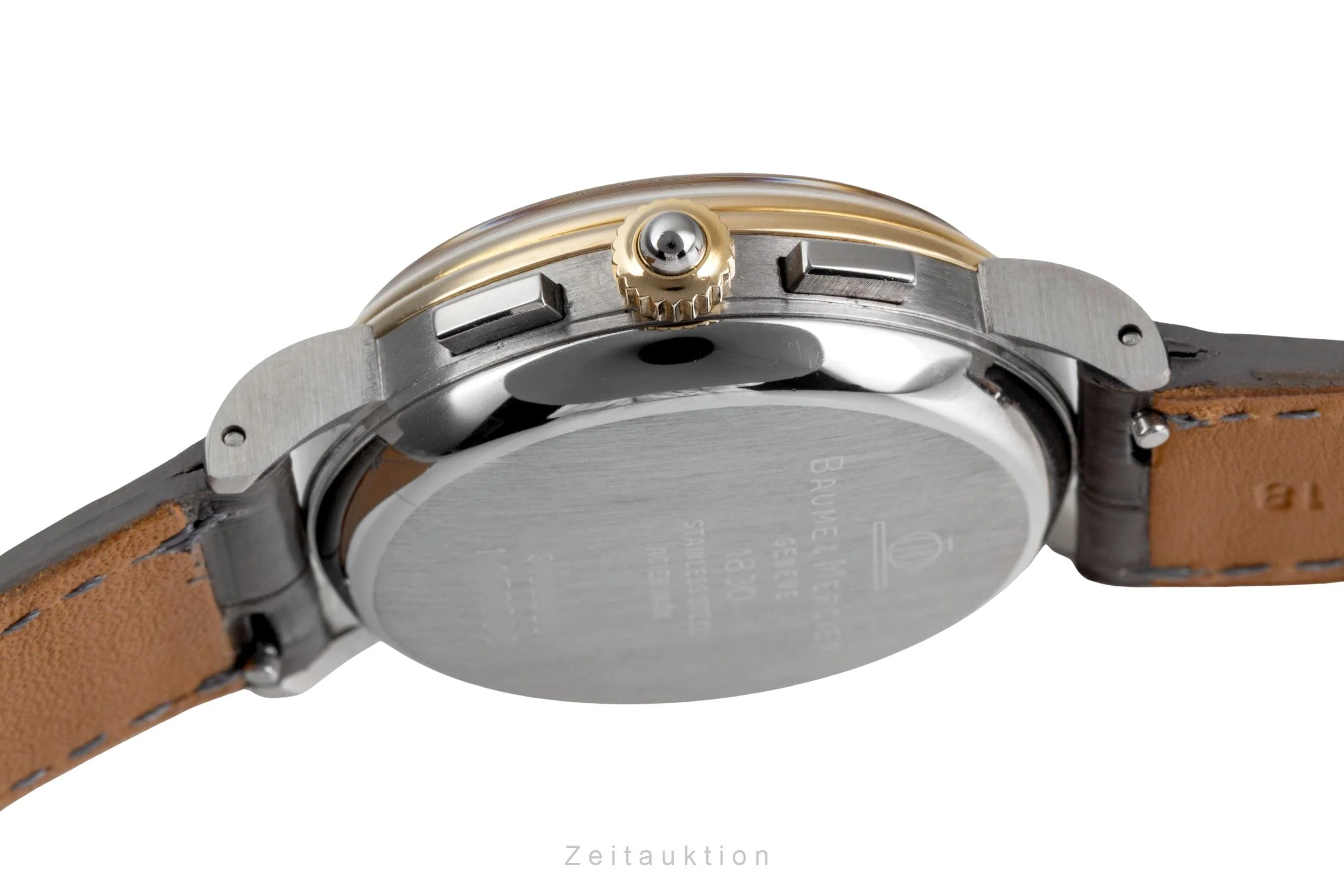 Baume & Mercier chronograph steel / gold manual winding unisex 6102.099  [2405633] - Image 11