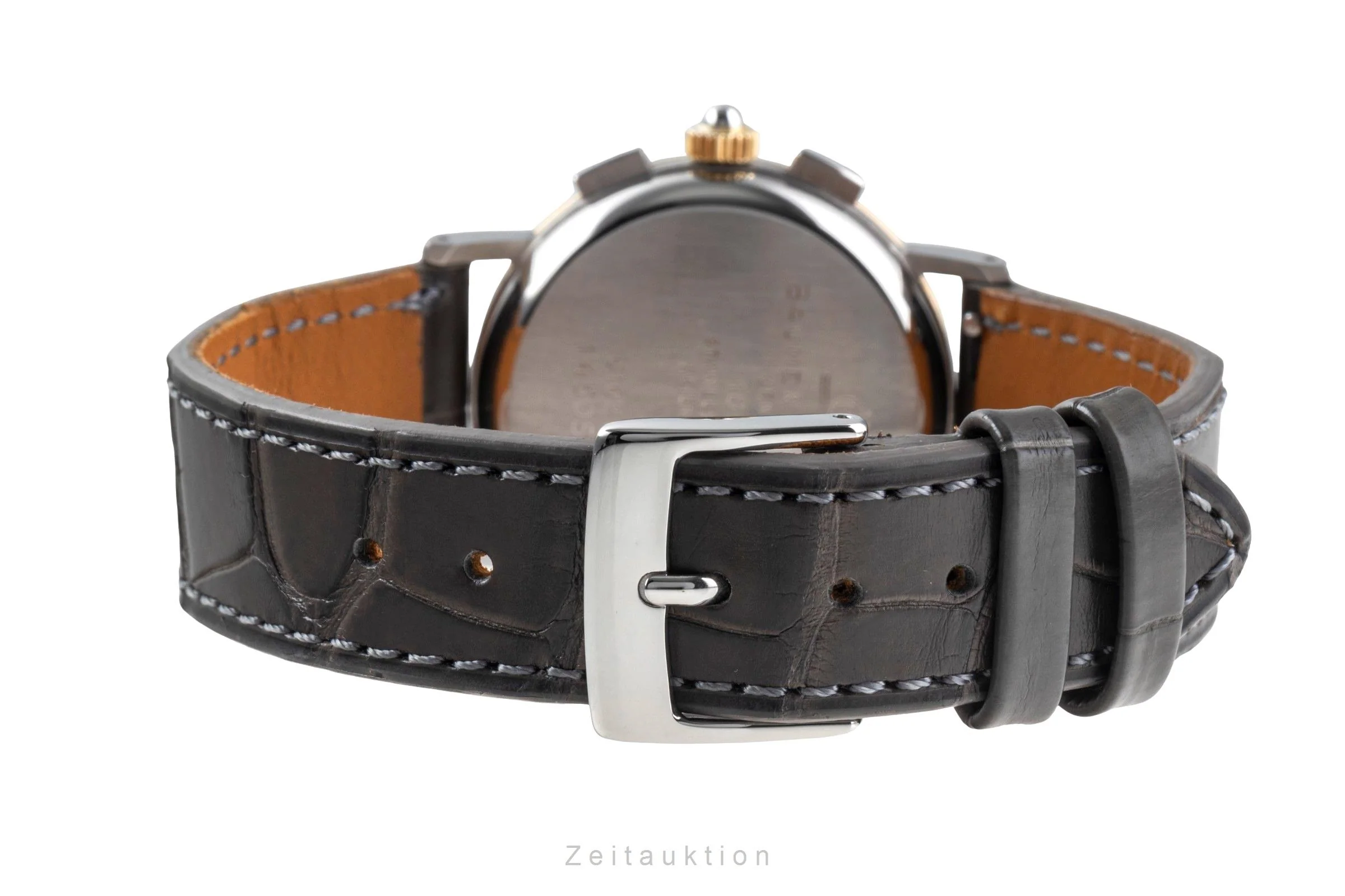 Baume & Mercier chronograph steel / gold manual winding unisex 6102.099  [2405633] - Image 13