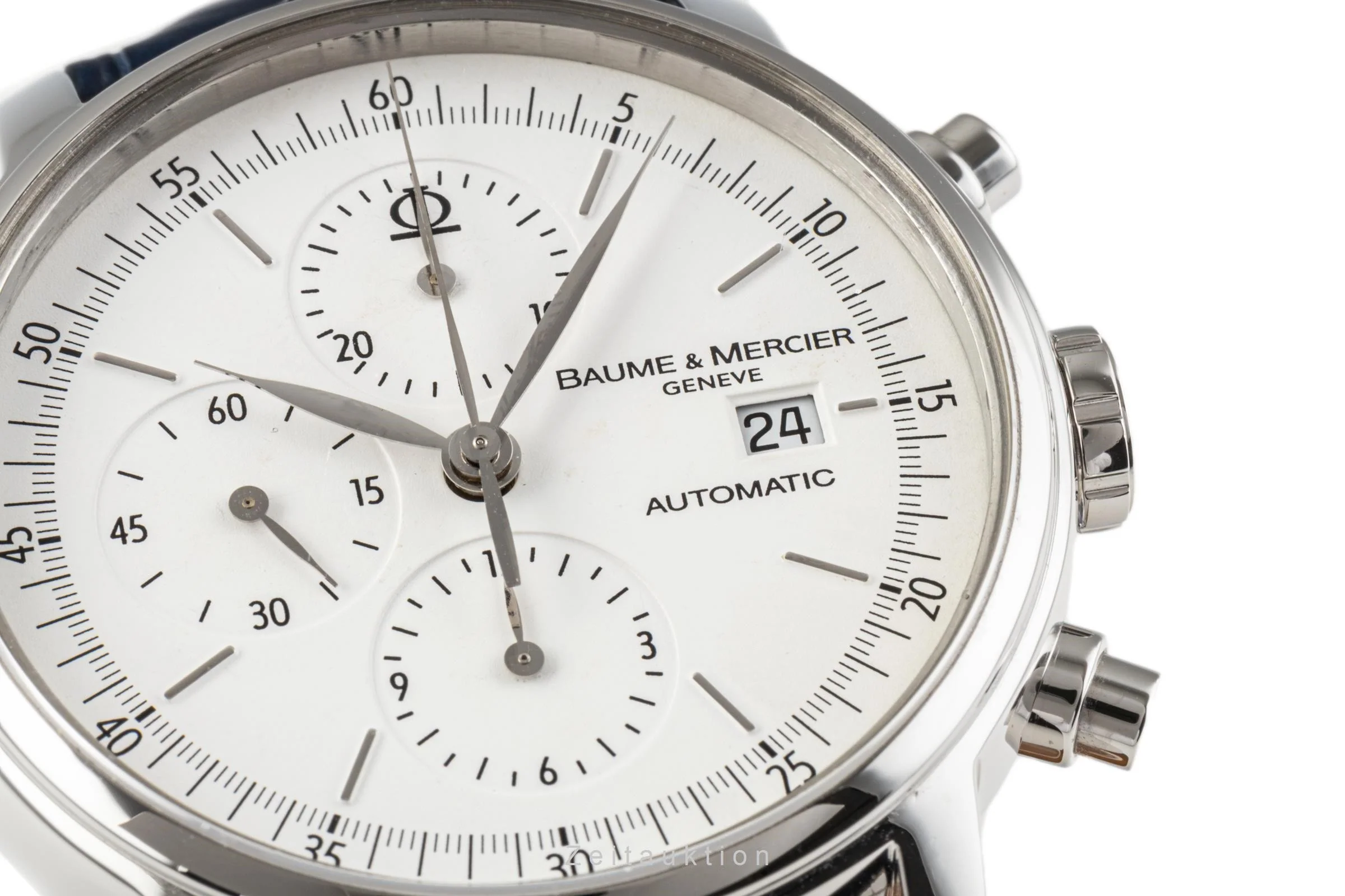 Baume & Mercier Classima chronograph steel automatic men's watch 65533  [2300394] - Image 11
