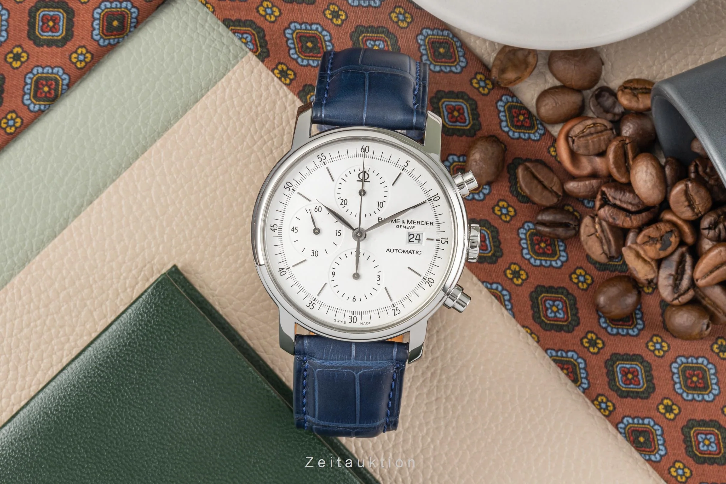 Baume & Mercier Classima chronograph steel automatic men's watch 65533  [2300394] - Image 3