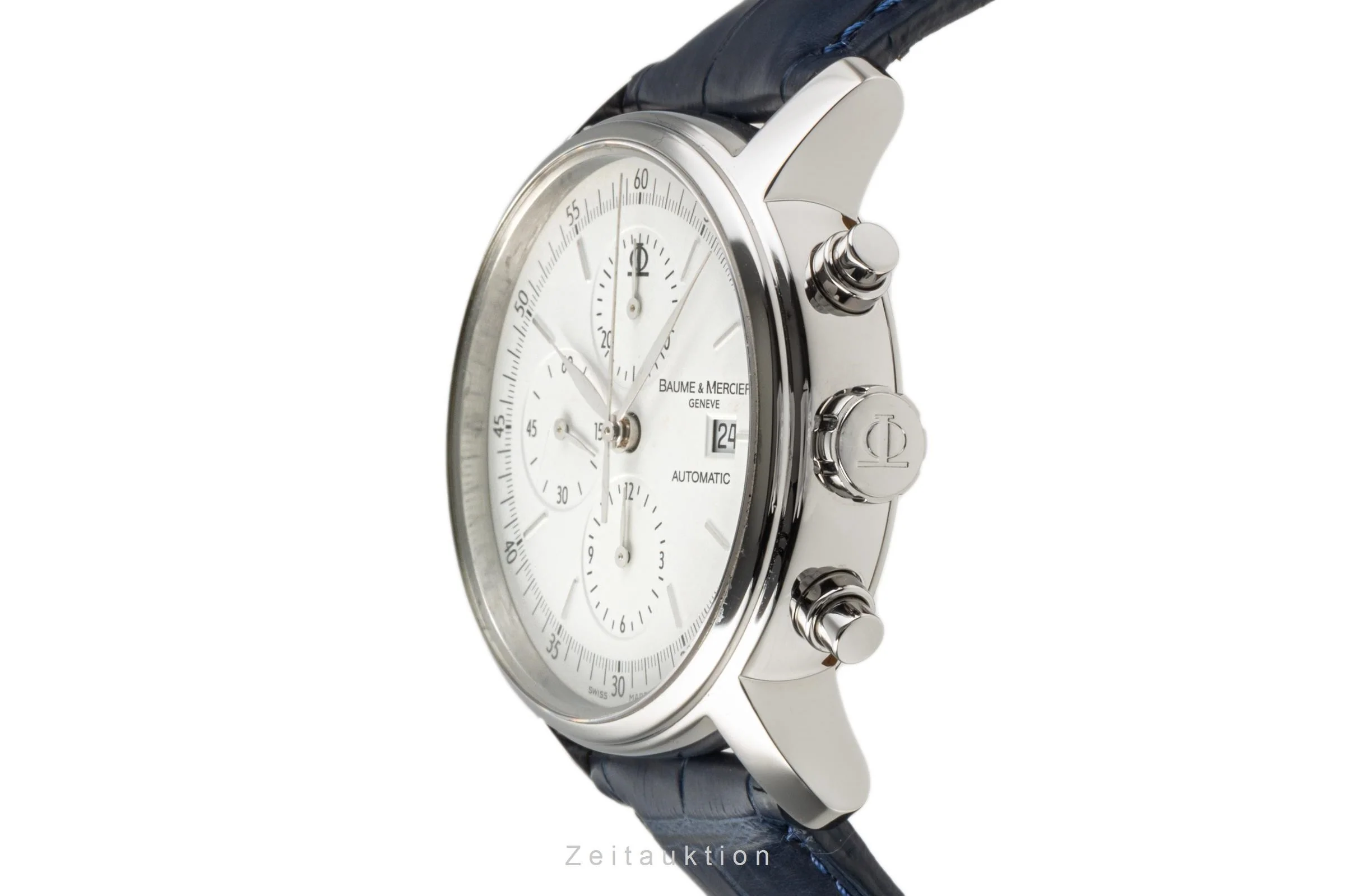 Baume & Mercier Classima chronograph steel automatic men's watch 65533  [2300394] - Image 6