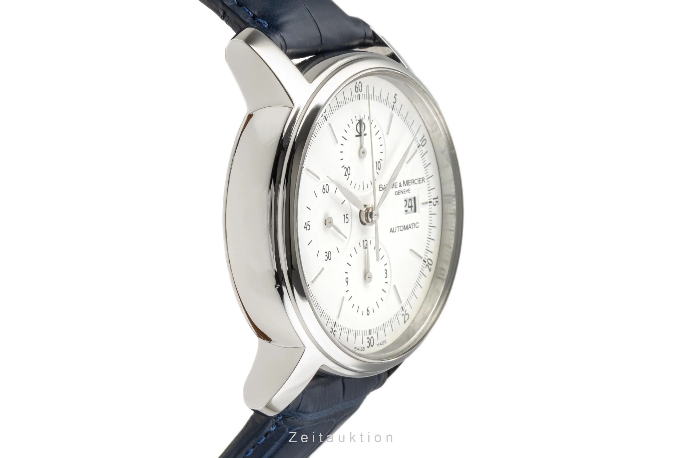 Baume & Mercier Classima chronograph steel automatic men's watch 65533  [2300394] - Image 7