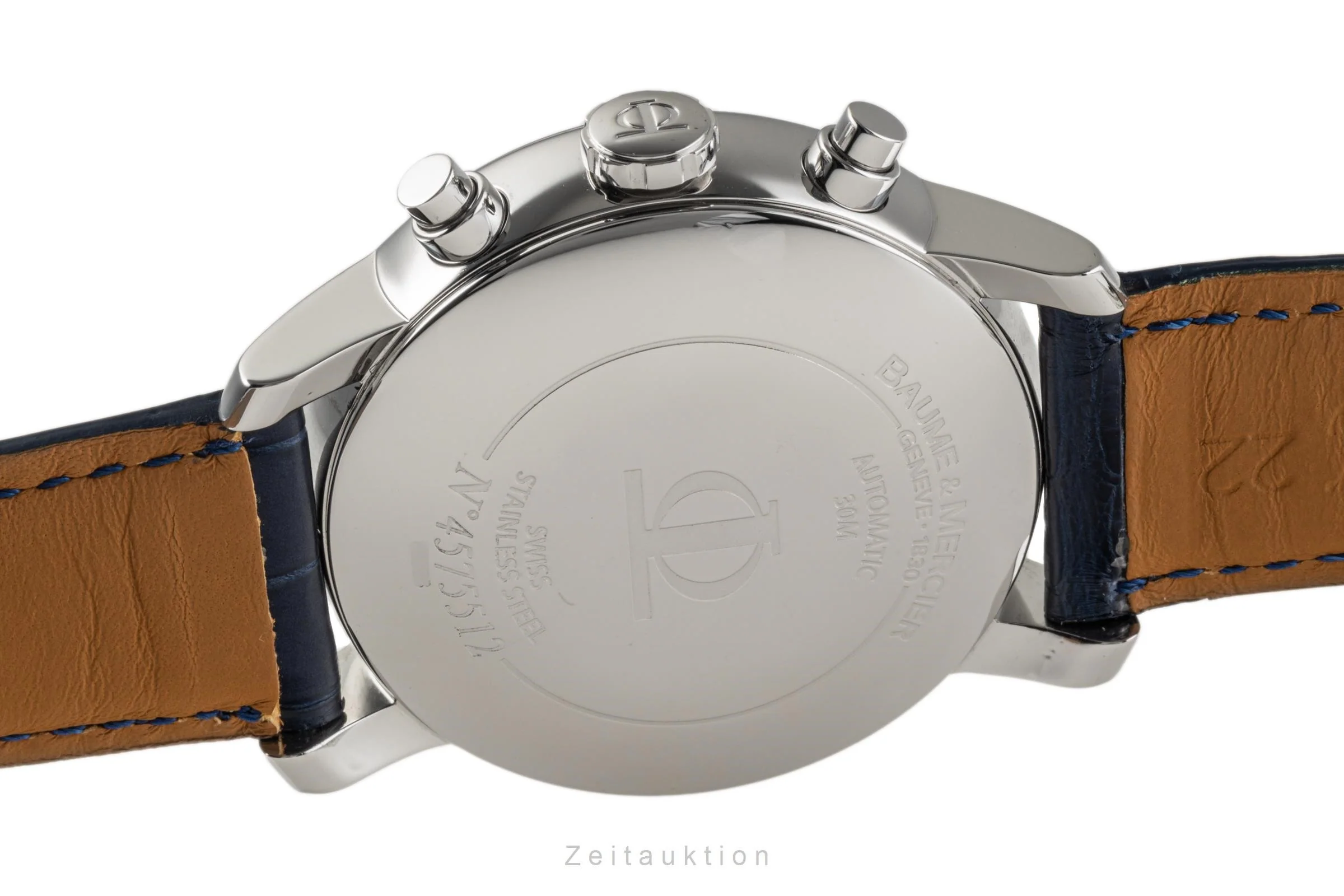 Baume & Mercier Classima chronograph steel automatic men's watch 65533  [2300394] - Image 9