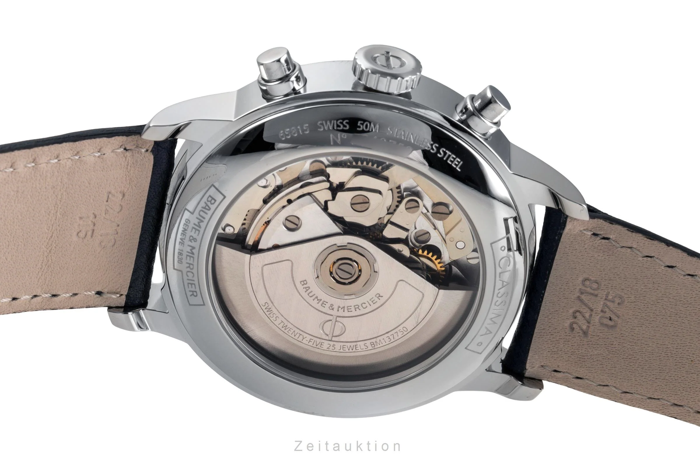 Baume & Mercier Classima chronograph steel automatic men's watch BM0A10330 65815 LP: 2900EUR  [2502535] - Image 11