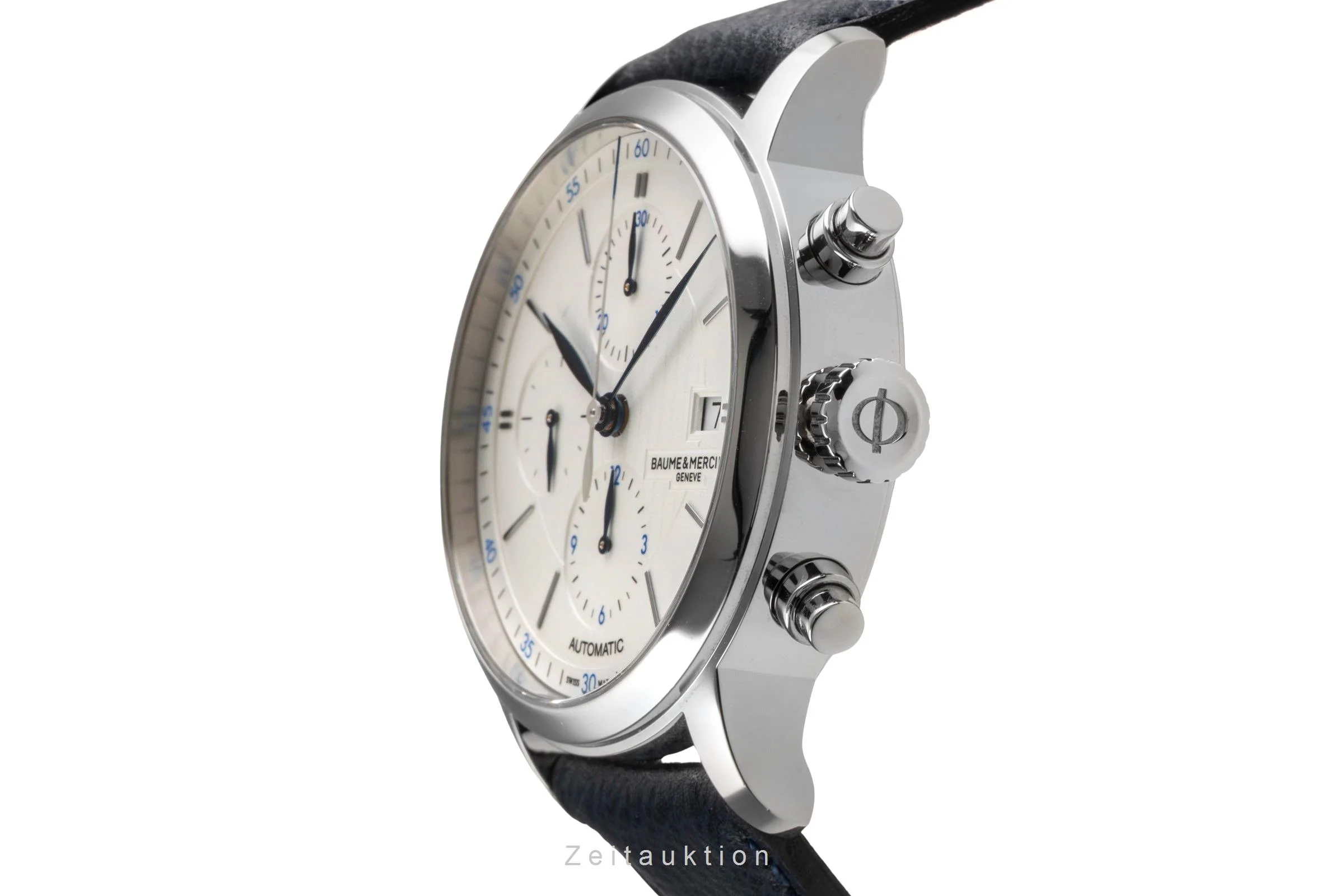 Baume & Mercier Classima chronograph steel automatic men's watch BM0A10330 65815 LP: 2900EUR  [2502535] - Image 7