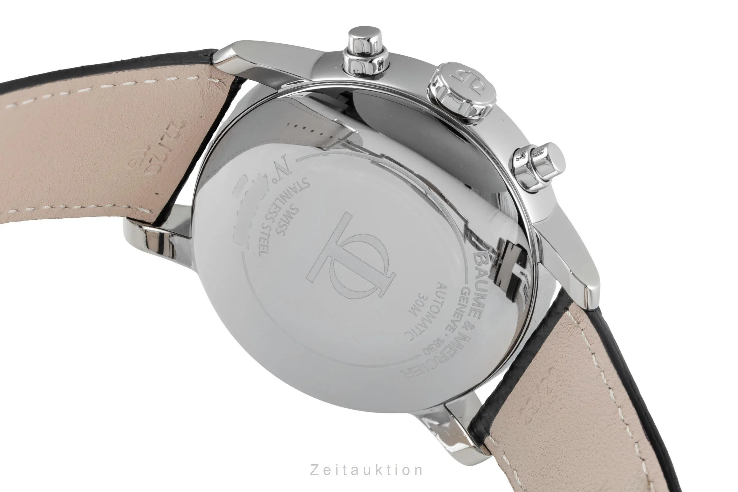 Baume & Mercier Classima chronograph steel automatic men's watch M0A68541  65533  [2600216] - Image 13