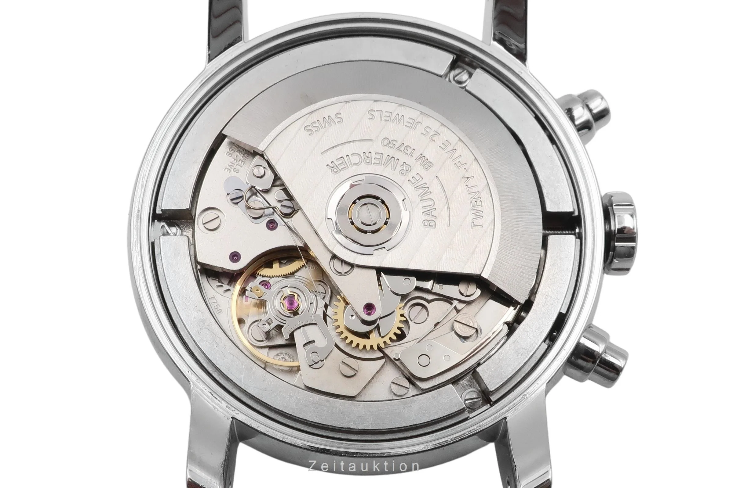 Baume & Mercier Classima chronograph steel automatic men's watch M0A68541  65533  [2600216] - Image 16