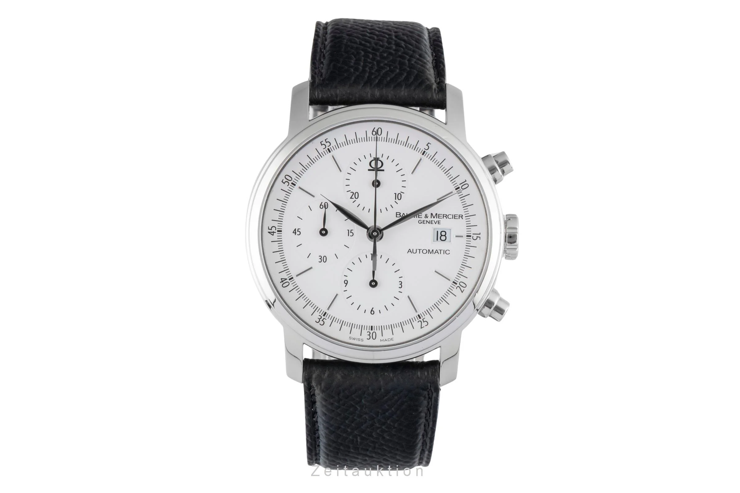 Baume & Mercier Classima chronograph steel automatic men's watch M0A68541  65533  [2600216] - Image 5