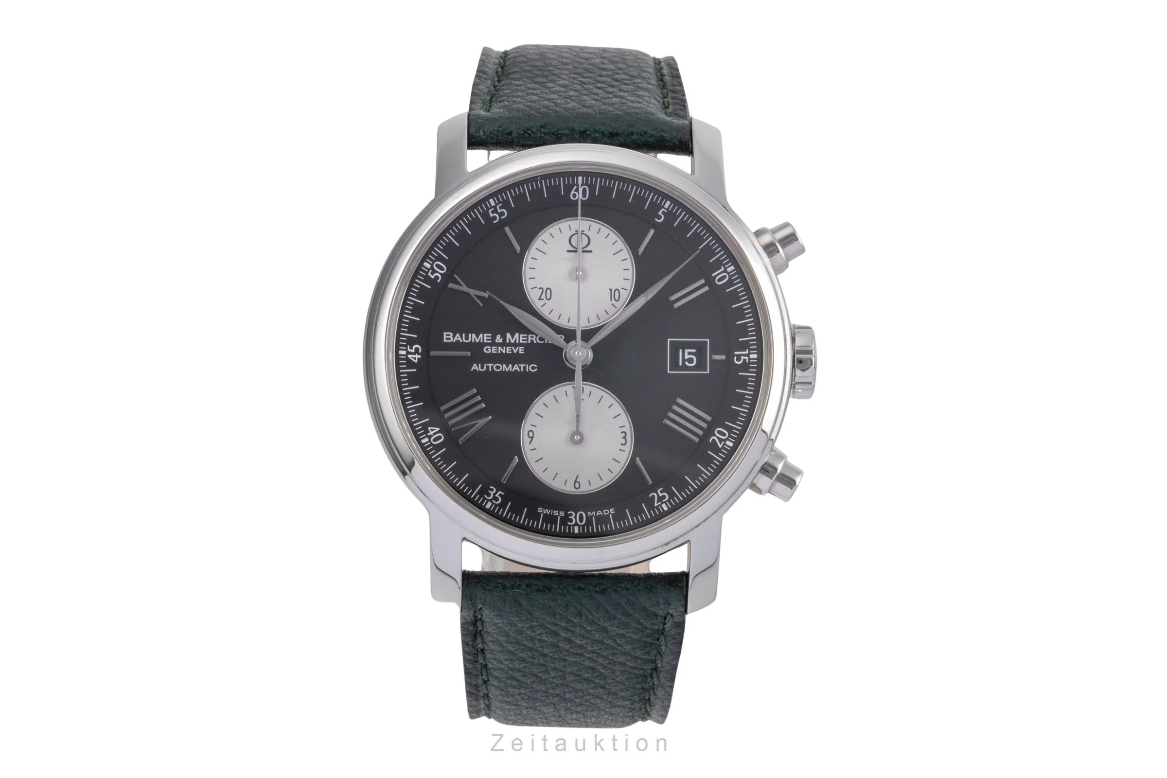 Baume & Mercier Classima chronograph steel automatic men's watch MOA08733  65591  [2505636] - Image 5
