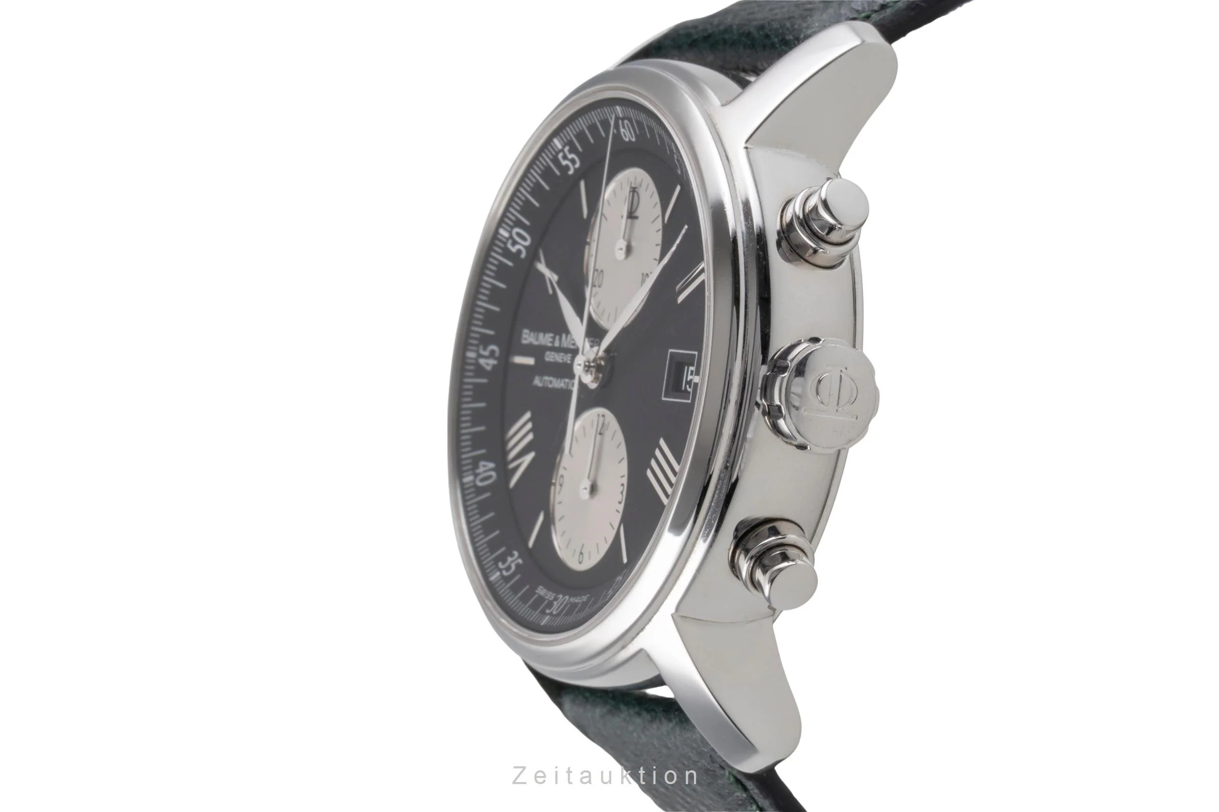 Baume & Mercier Classima chronograph steel automatic men's watch MOA08733  65591  [2505636] - Image 7