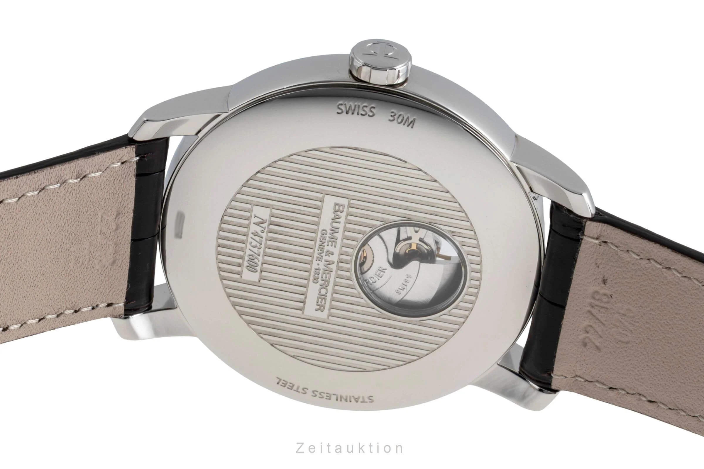 Baume & Mercier Classima steel automatic men's watch 65558  [2502169] - Image 10