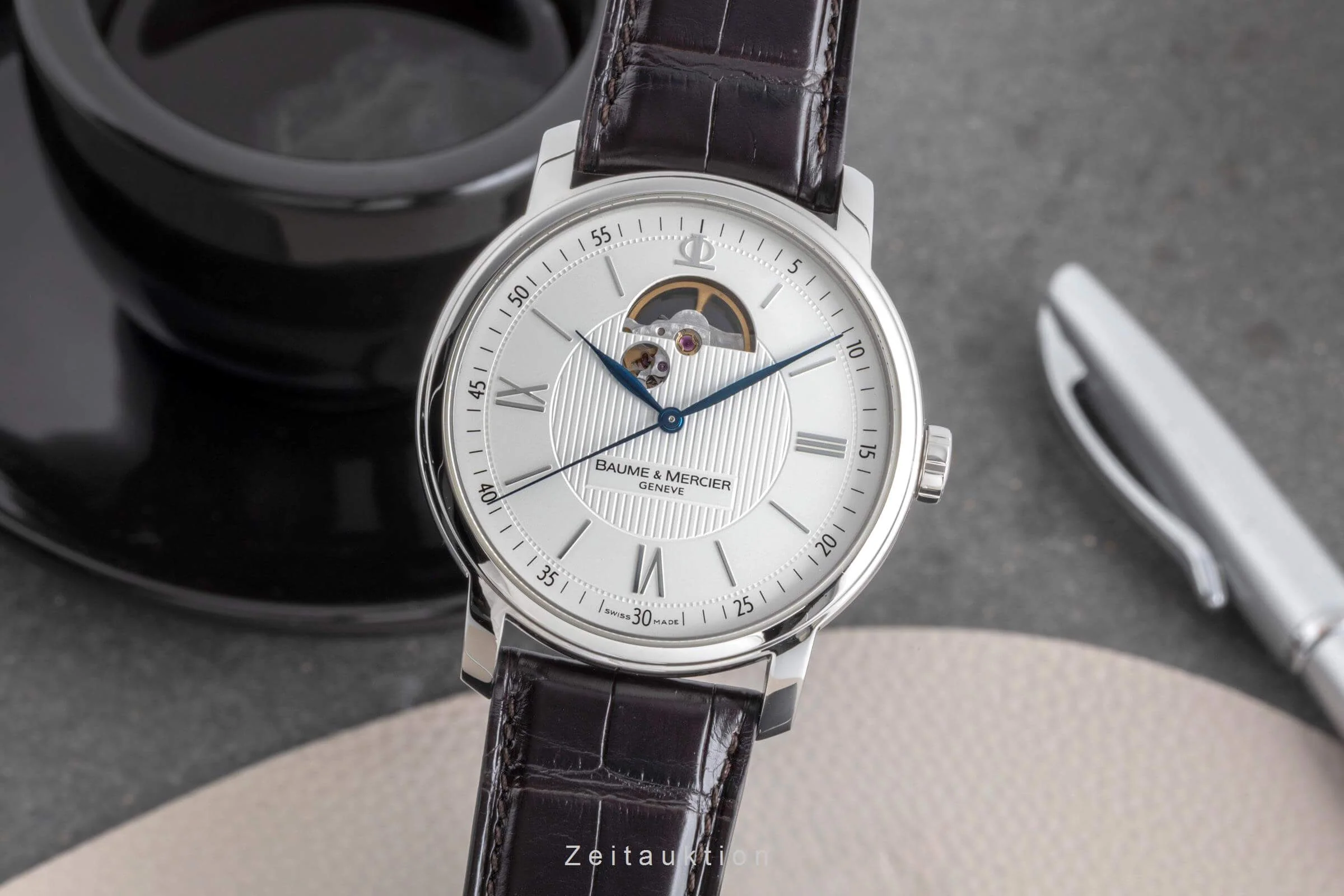 Baume & Mercier Classima steel automatic men's watch 65558  [2502169] - Image 2