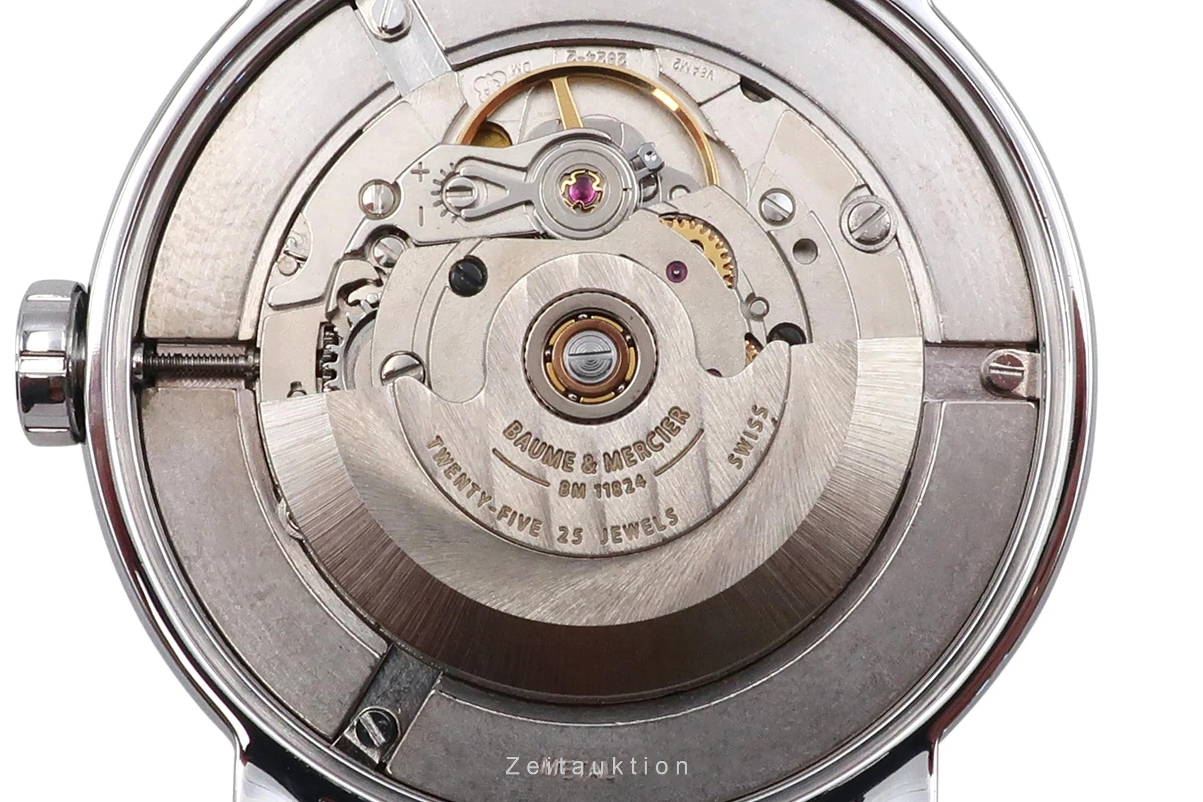 Baume & Mercier Classima steel automatic men's watch 65615 LP: 2600EUR  [2303681] - Image 14