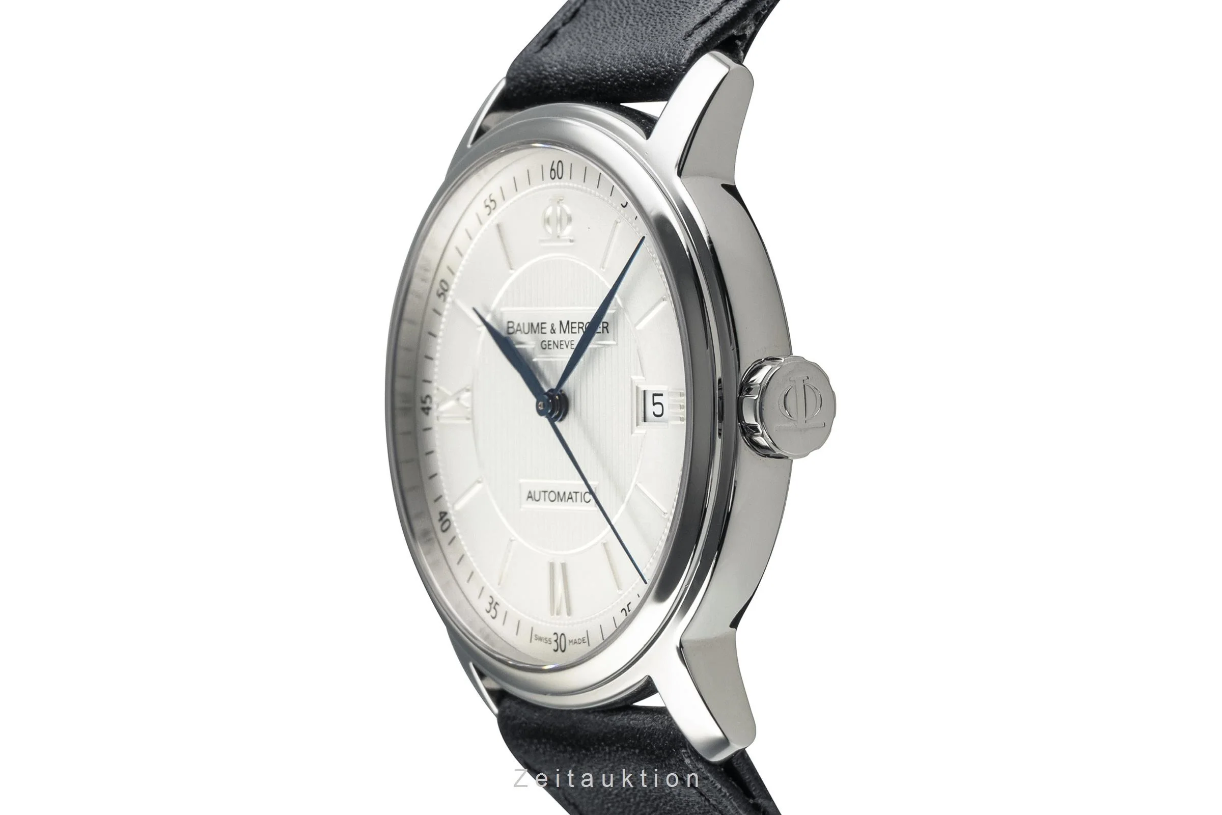 Baume & Mercier Classima steel automatic men's watch 65615 LP: 2600EUR  [2303681] - Image 6